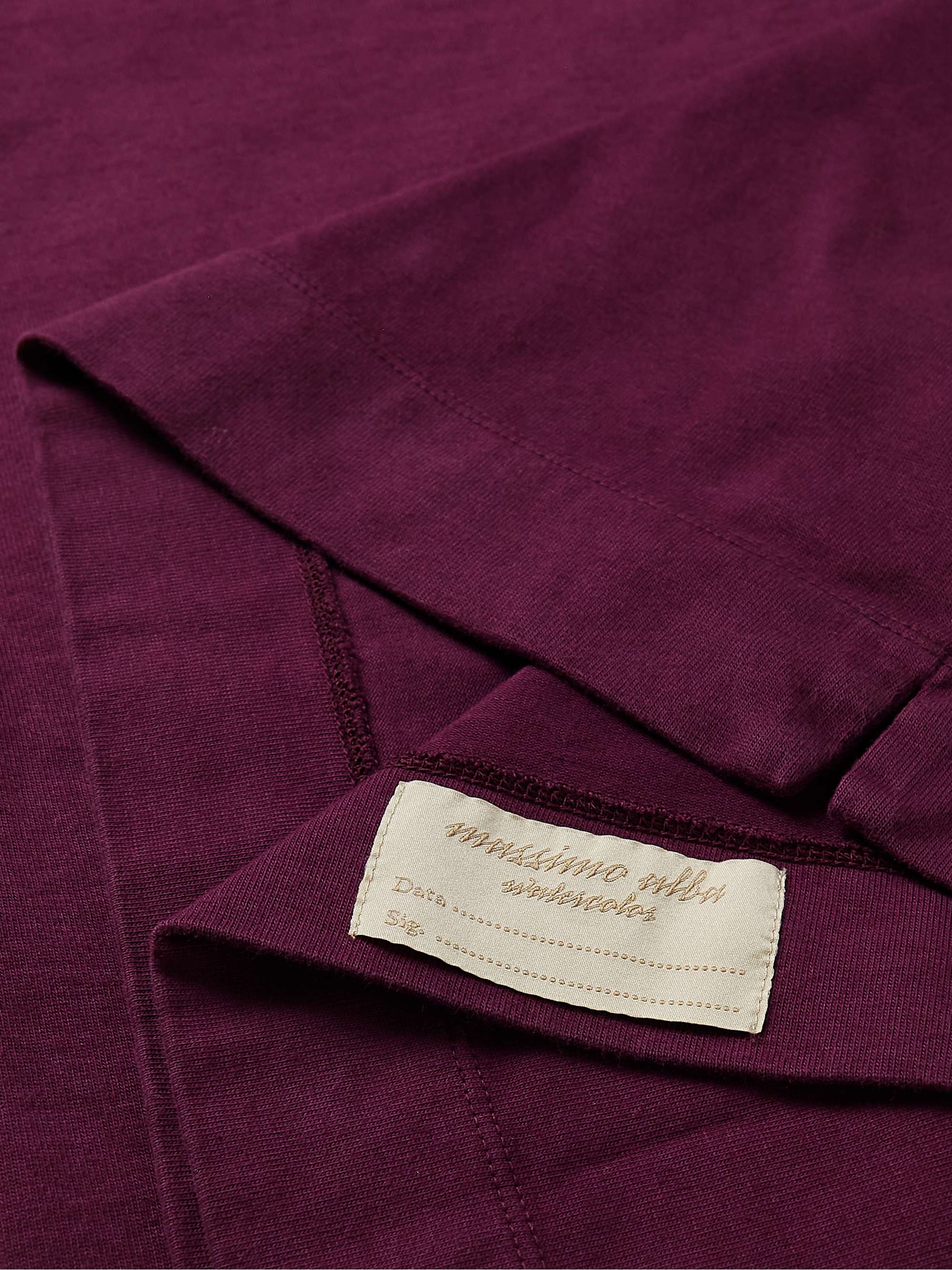 MASSIMO ALBA Watercolour Cotton-Jersey T-Shirt for Men | MR PORTER