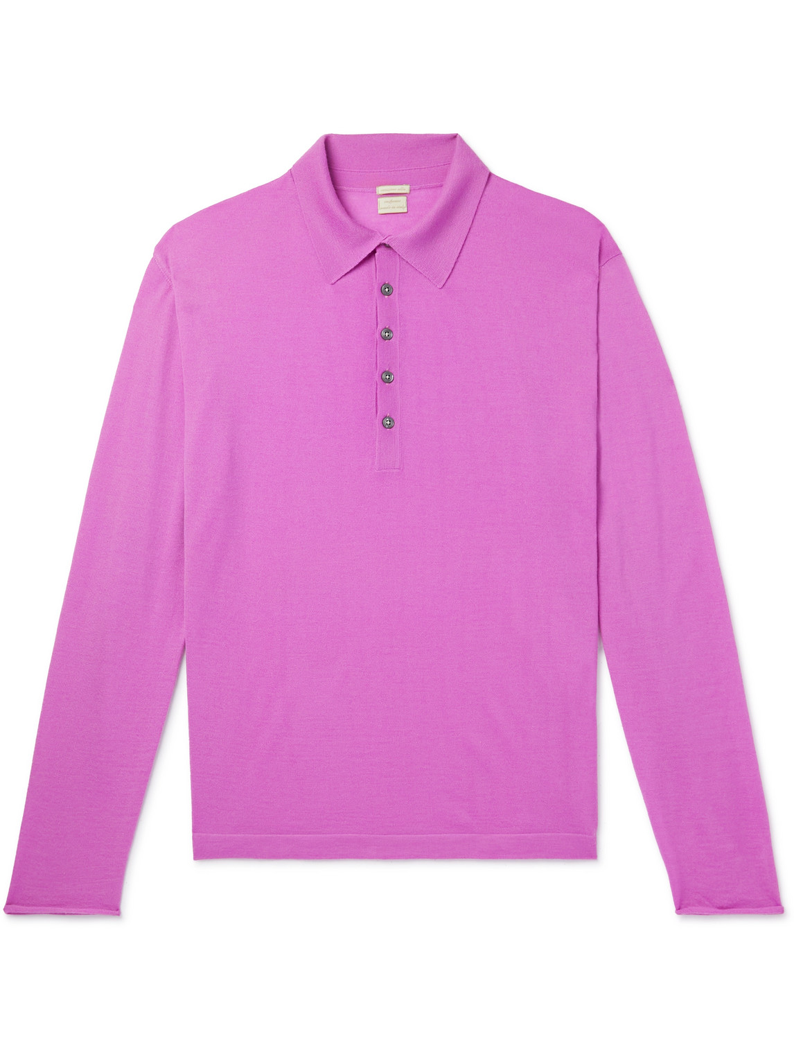 Massimo Alba Cashmere Polo Shirt In Pink | ModeSens