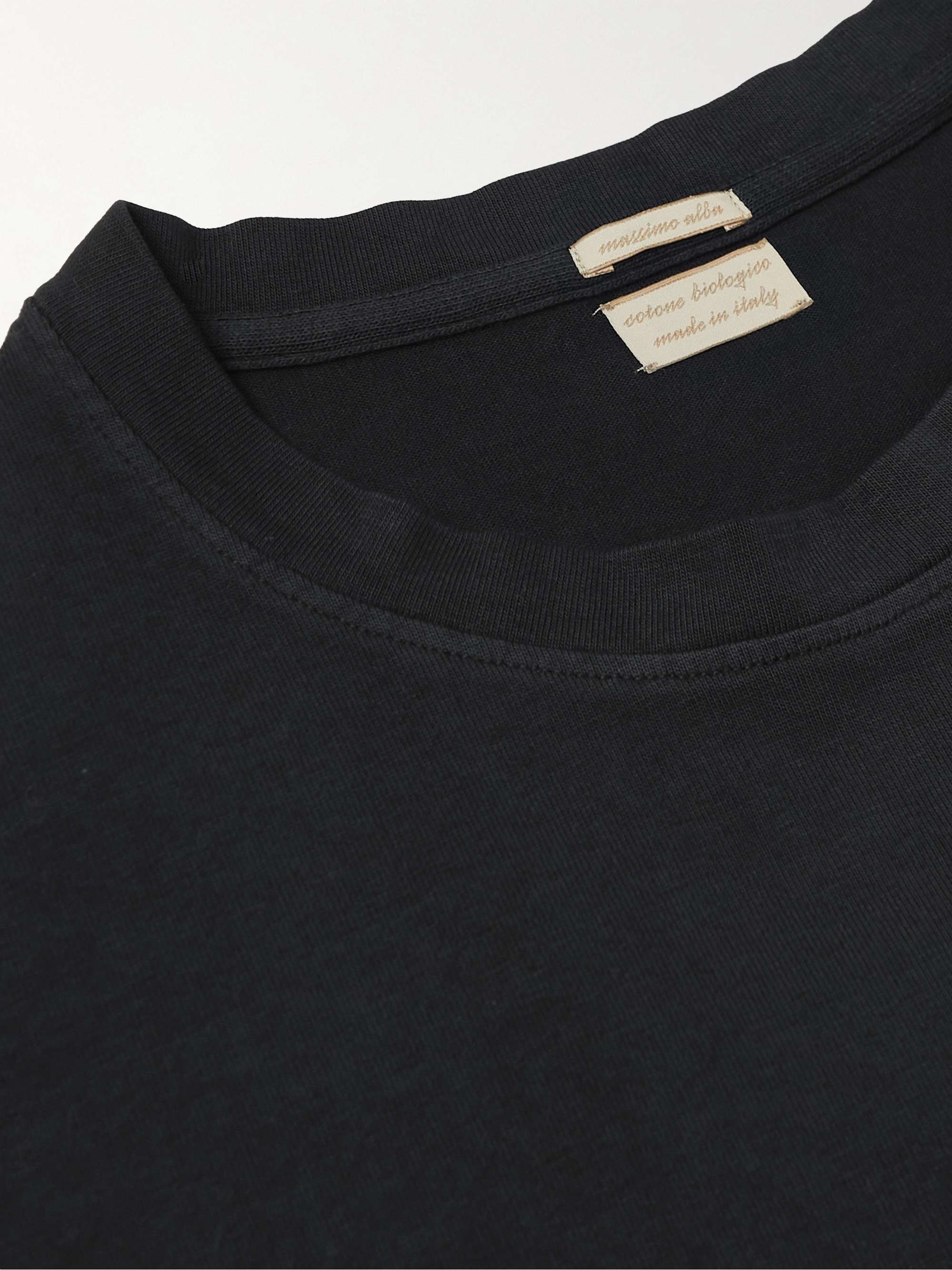 MASSIMO ALBA Nevis Oversized Cotton-Jersey T-Shirt for Men | MR PORTER