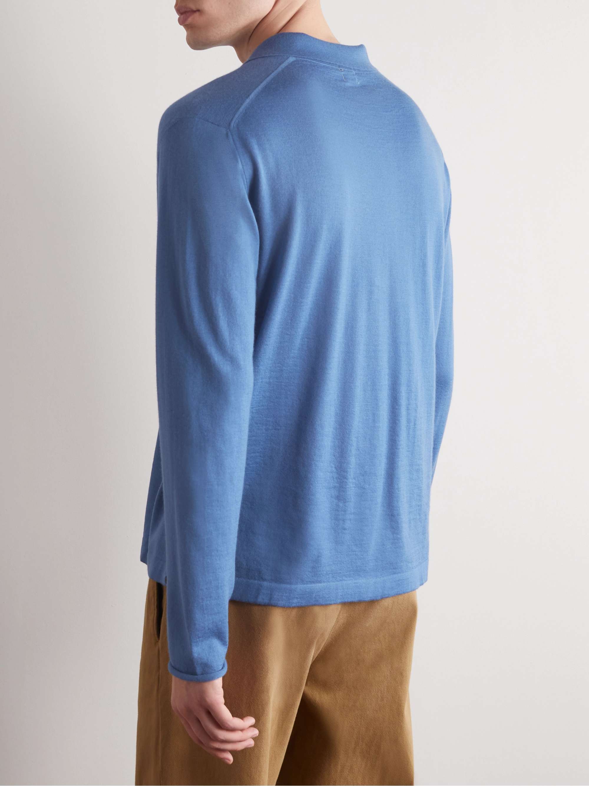 MASSIMO ALBA Cashmere Polo Shirt for Men | MR PORTER