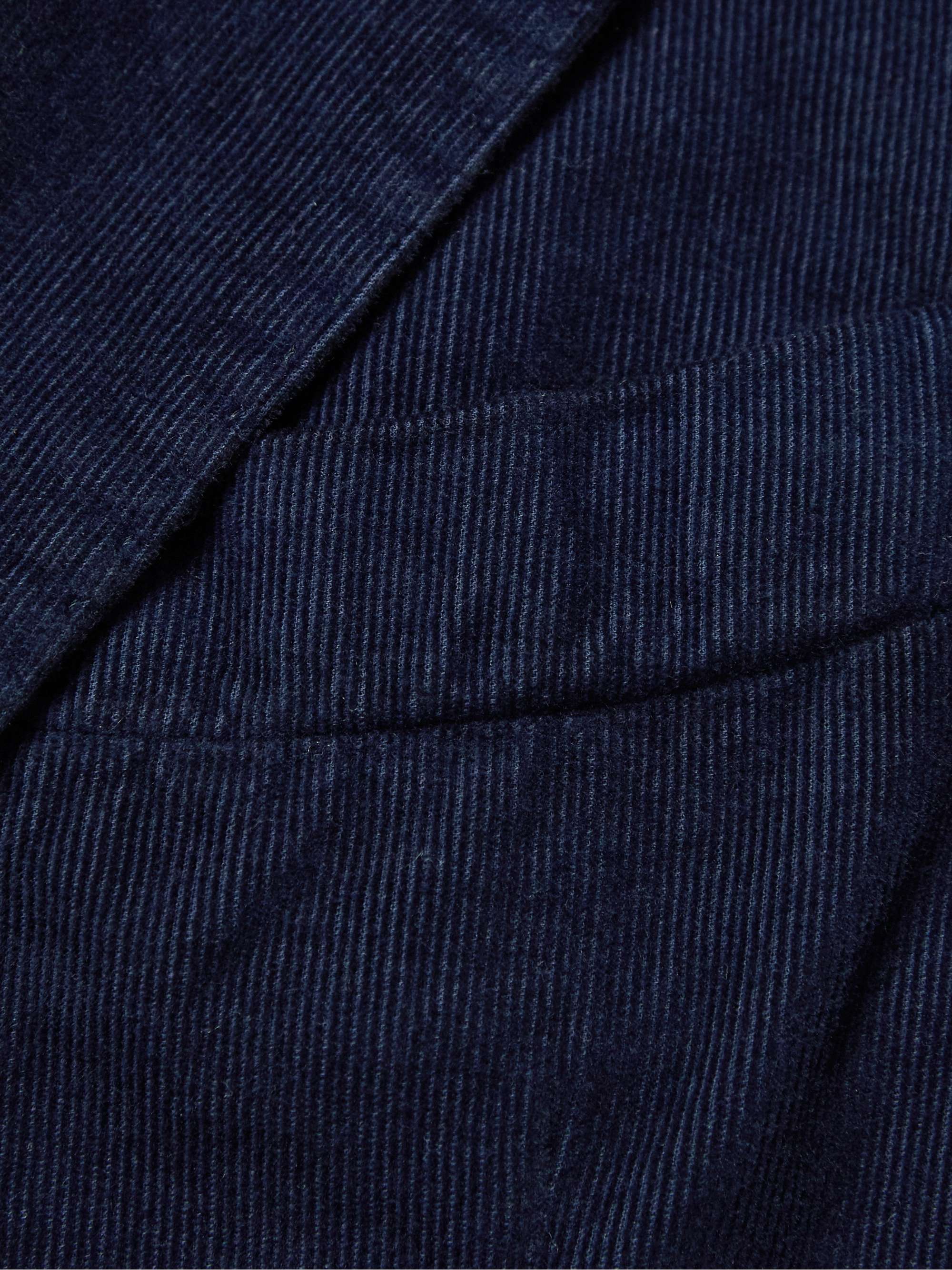 MASSIMO ALBA Sloop Slim-Fit Cotton-Corduroy Suit