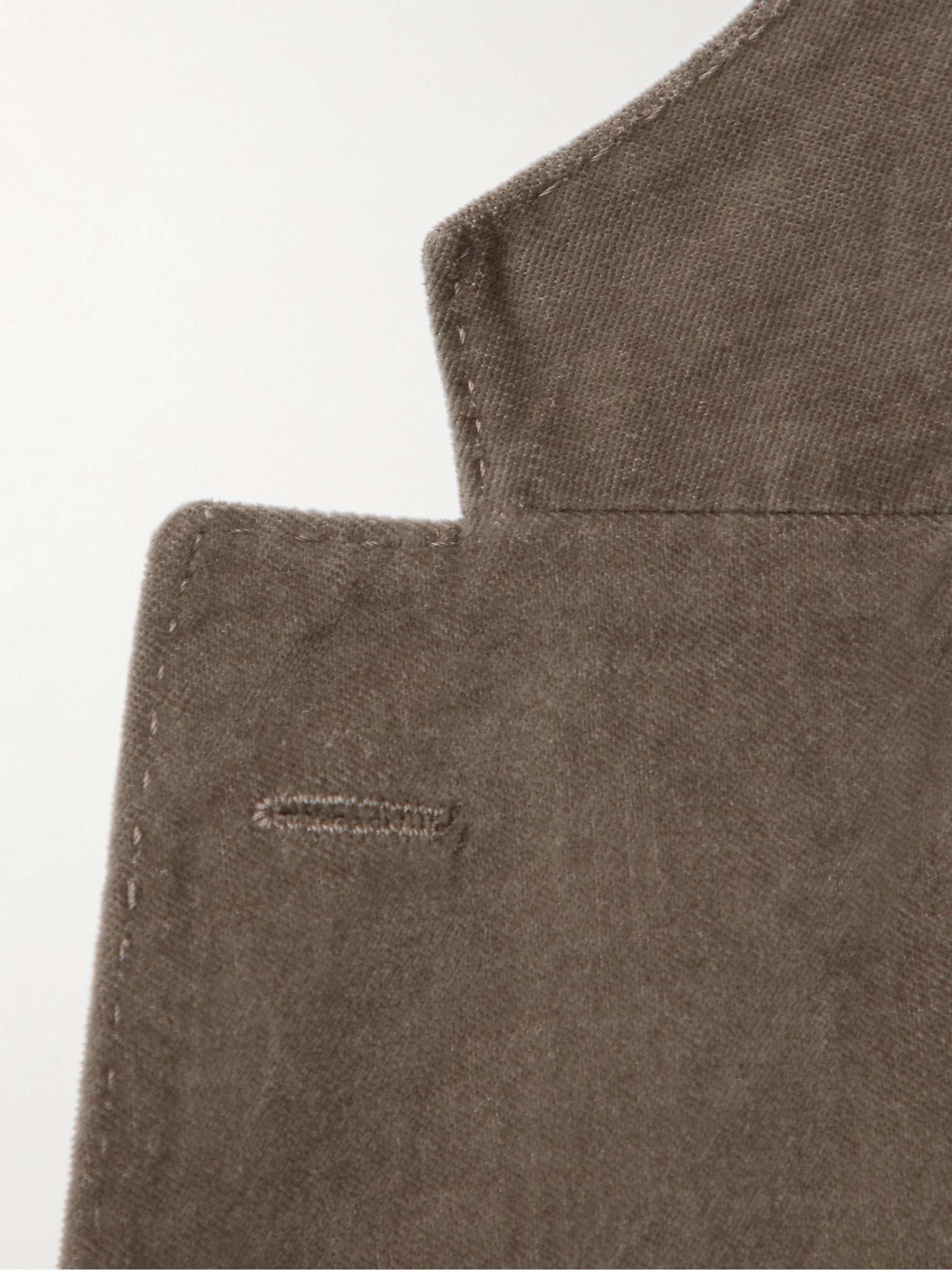 BOGLIOLI K-Jacket Unstructured Cotton-Moleskin Suit Jacket