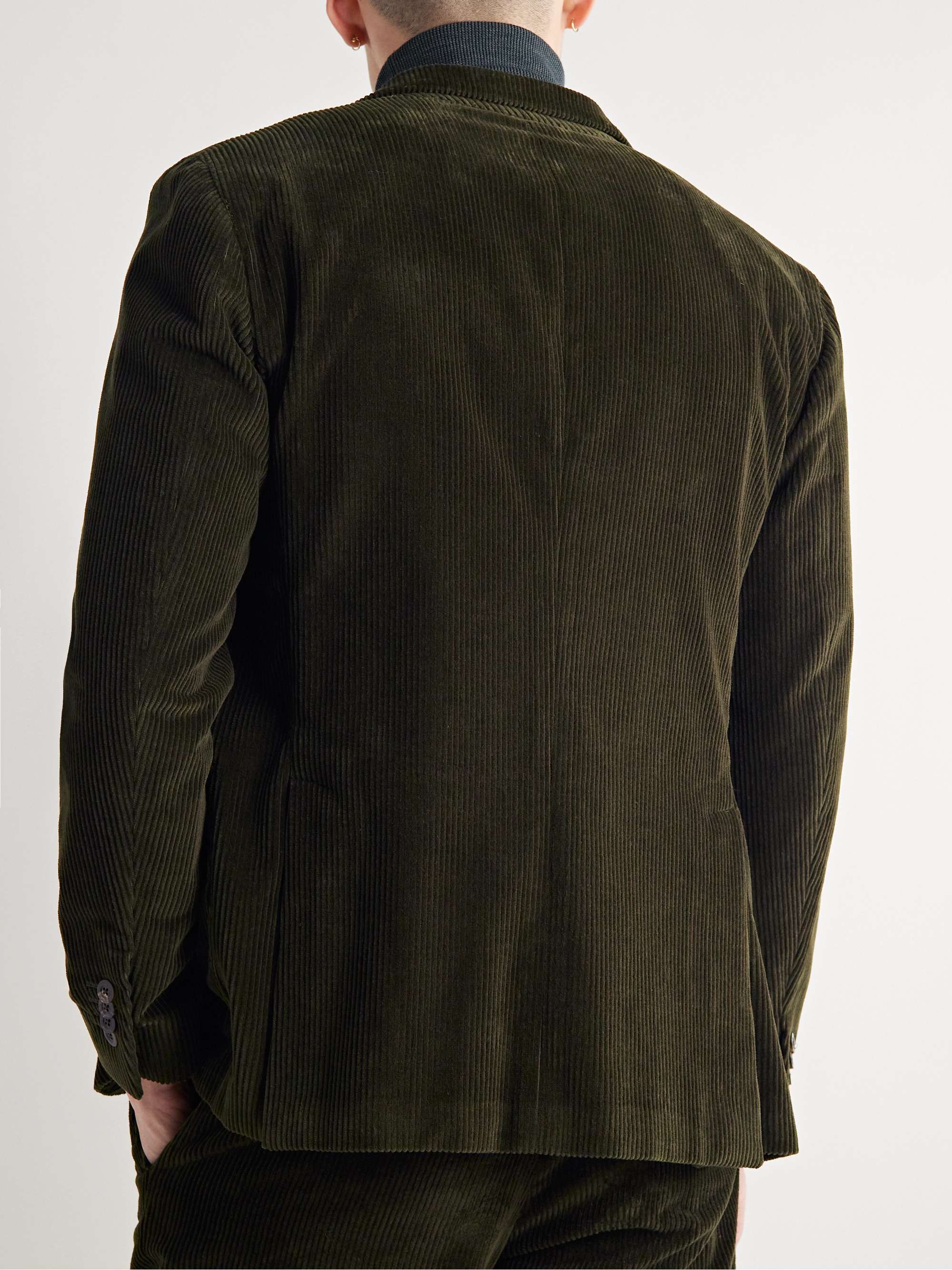 BOGLIOLI K-Jacket Unstructured Cotton-Corduroy Suit Jacket