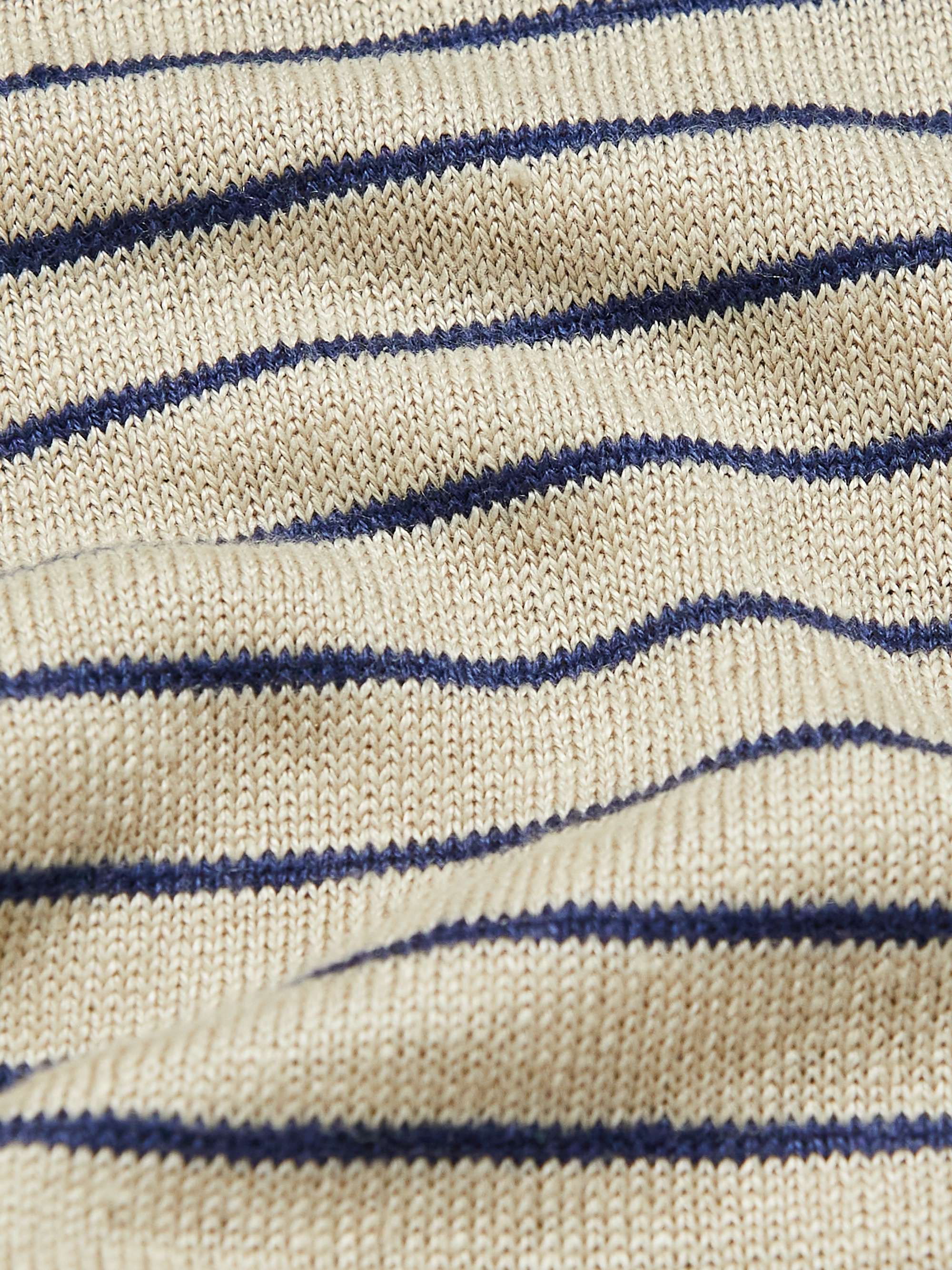 BOGLIOLI Striped Linen T-Shirt