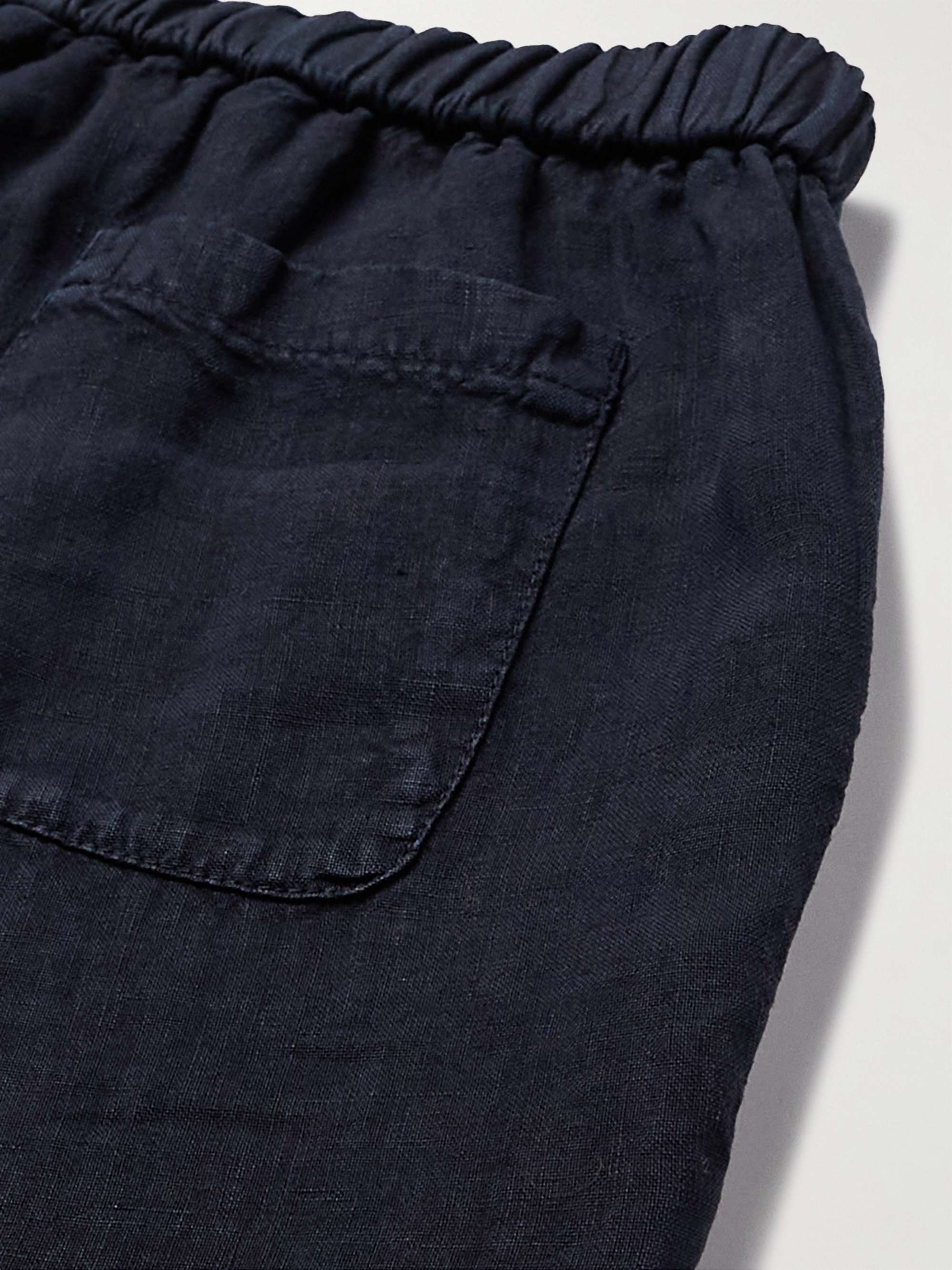 BOGLIOLI Straight-Leg Linen Trousers