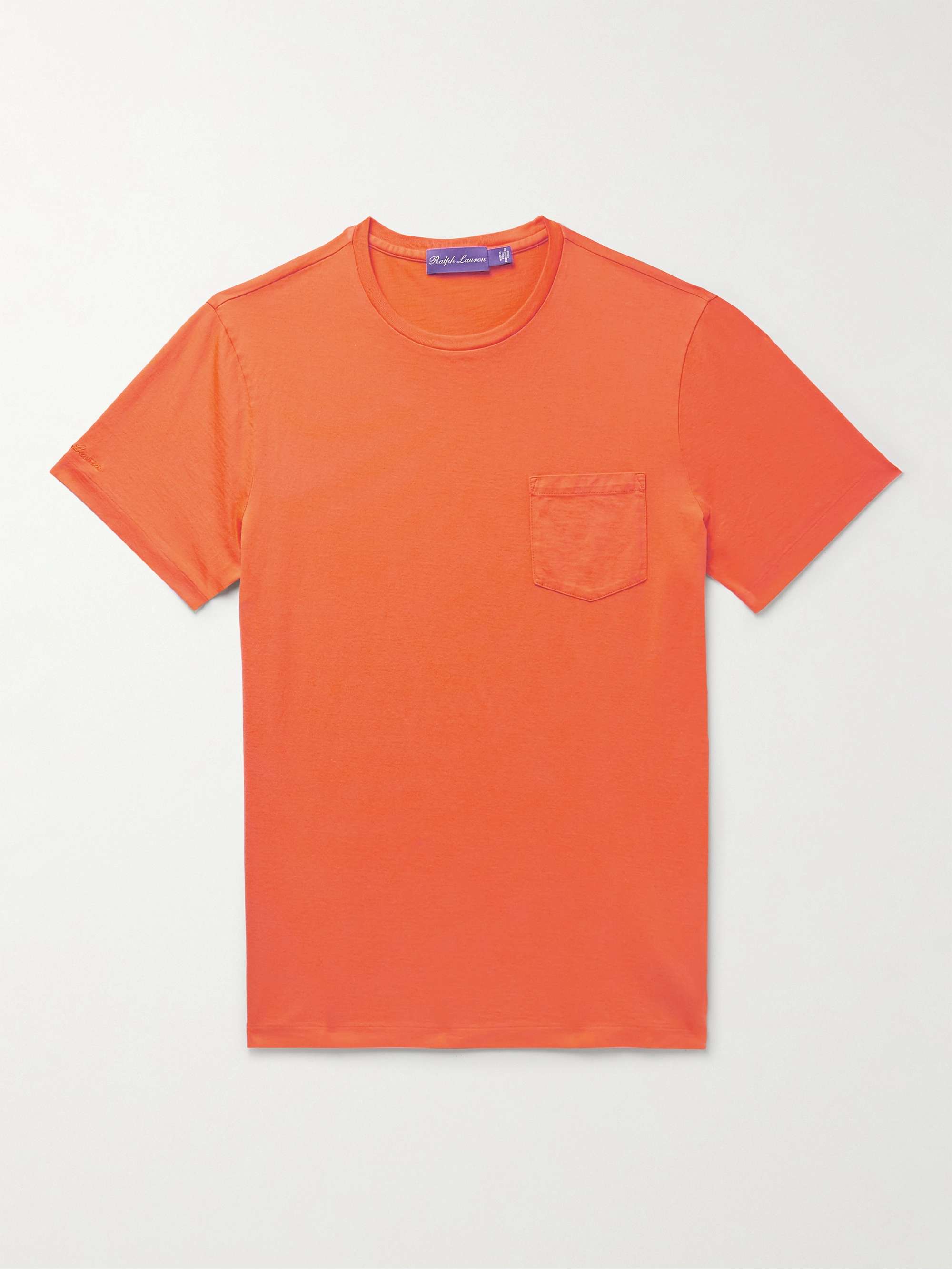 RALPH LAUREN PURPLE LABEL Cotton-Jersey T-Shirt for Men | MR PORTER