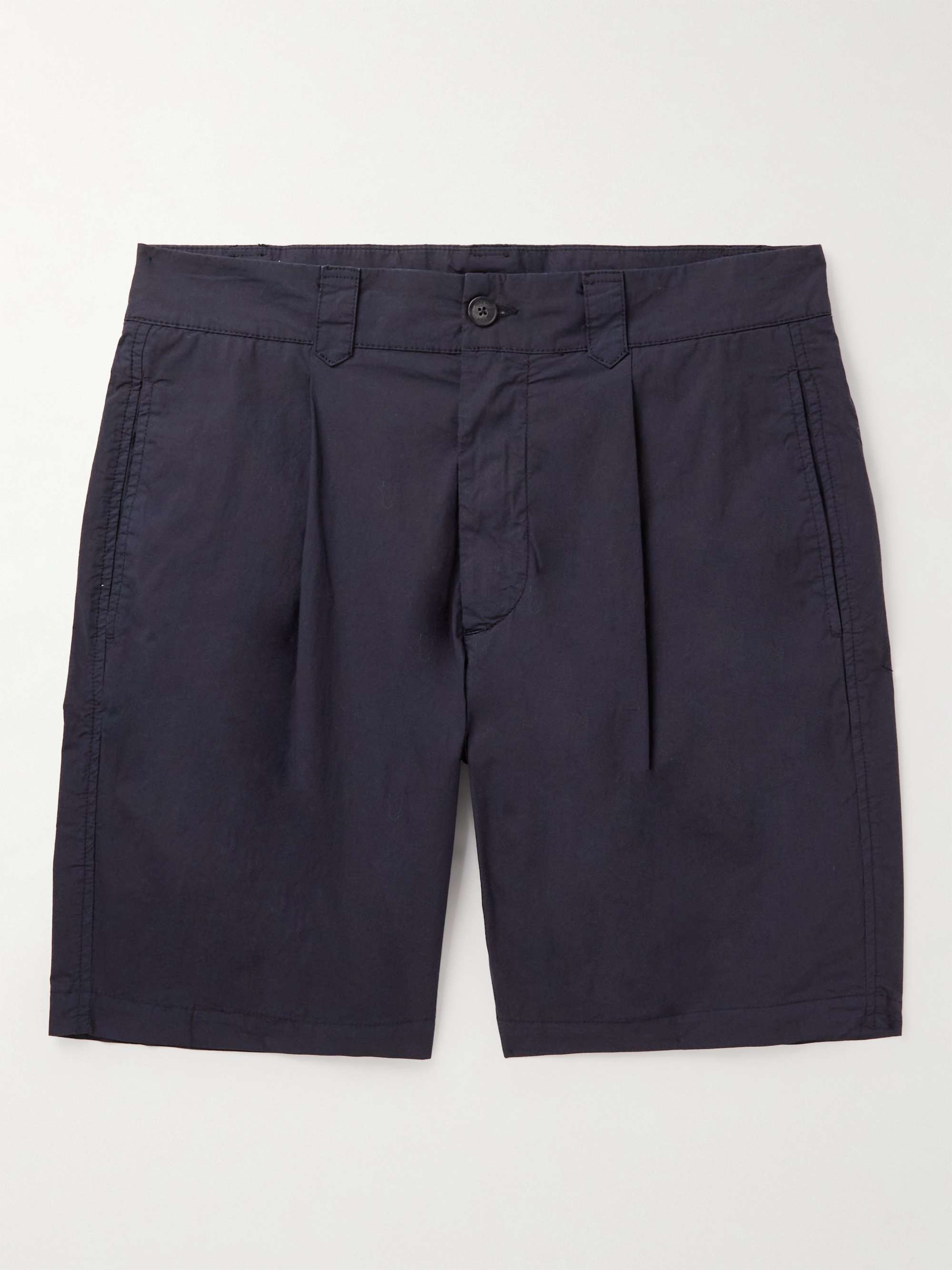 A.P.C. cotton twill shorts - Grey