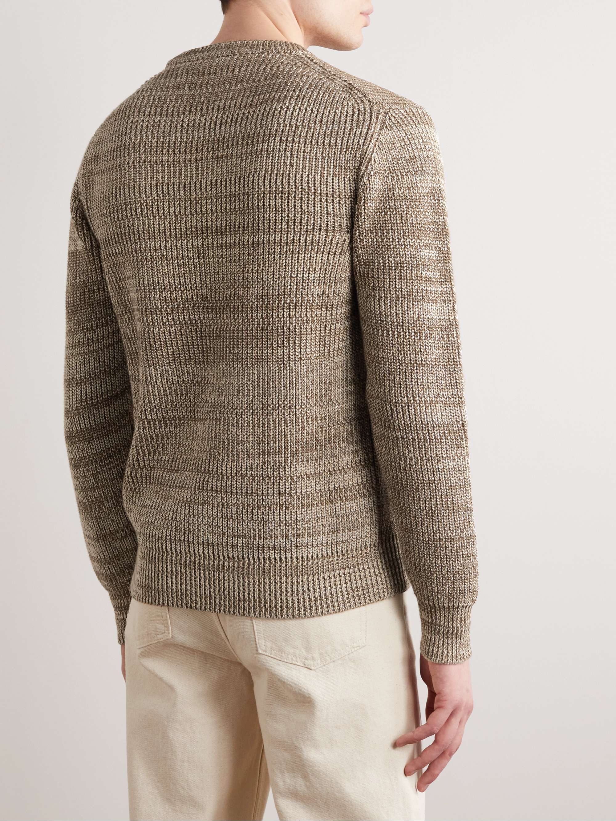 ALTEA Ribbed Cotton Sweater