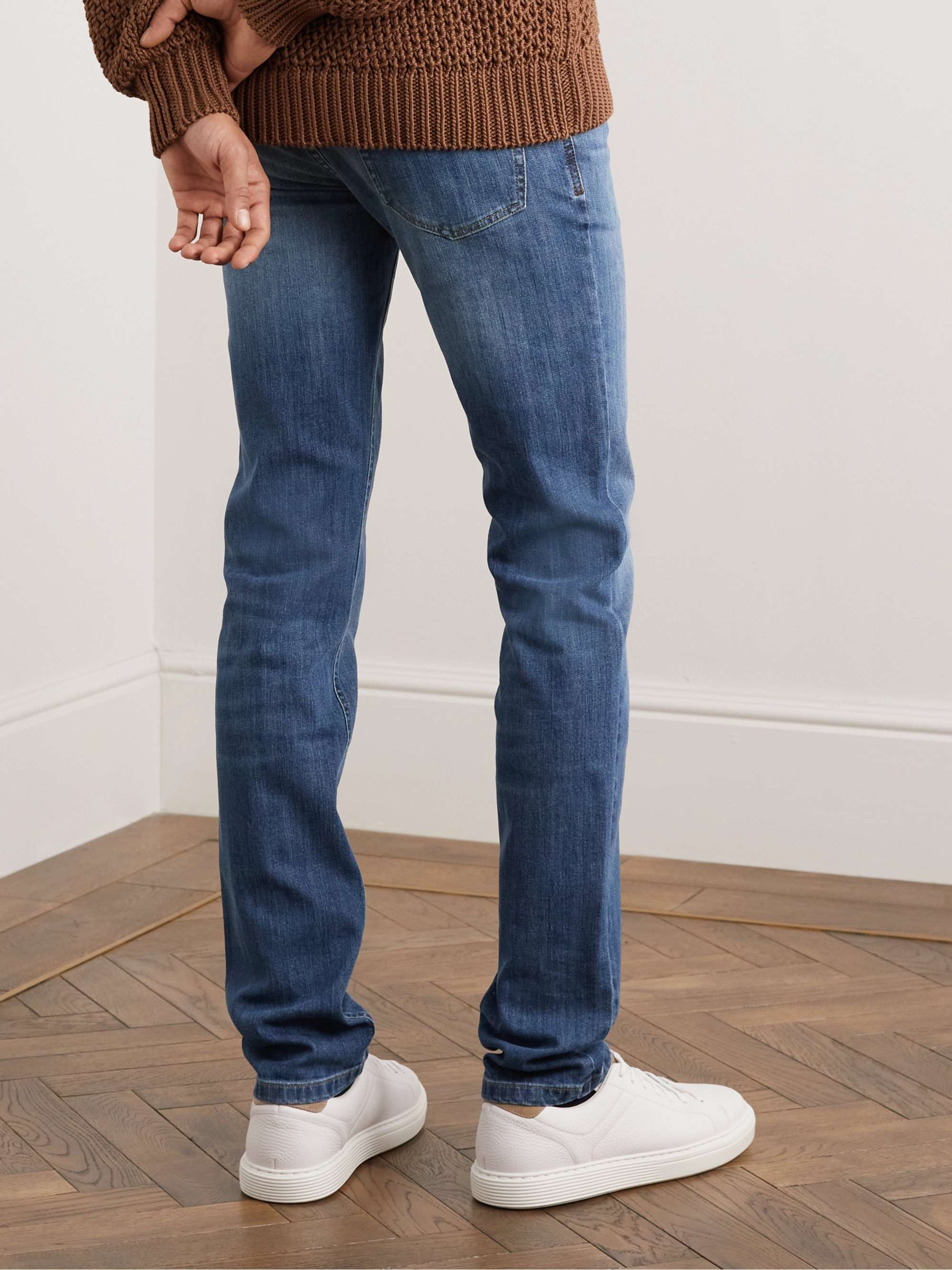 BRIONI Aspen Slim-Fit Denim Jeans
