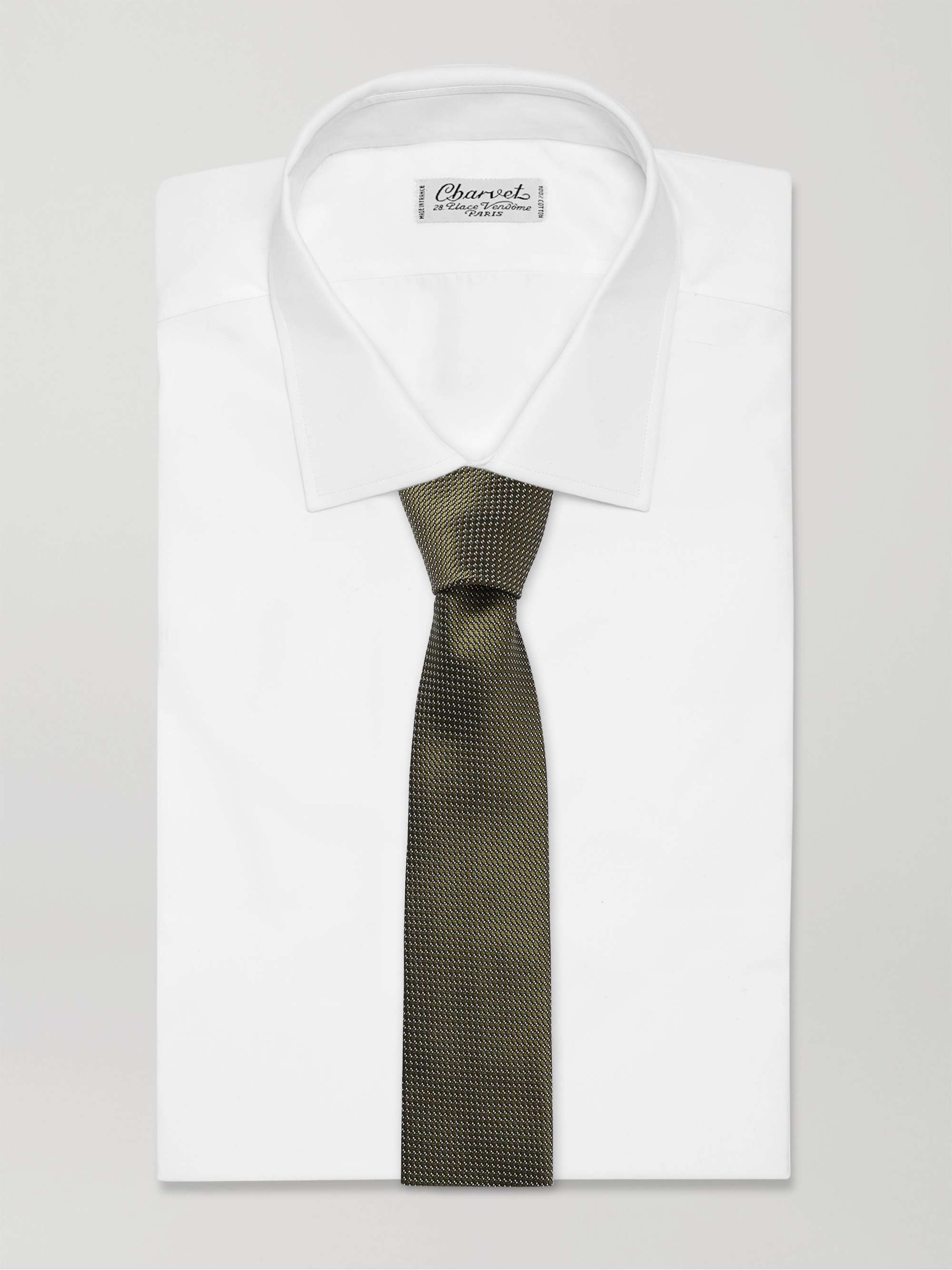 BRIONI 8cm Silk-Jacquard Tie