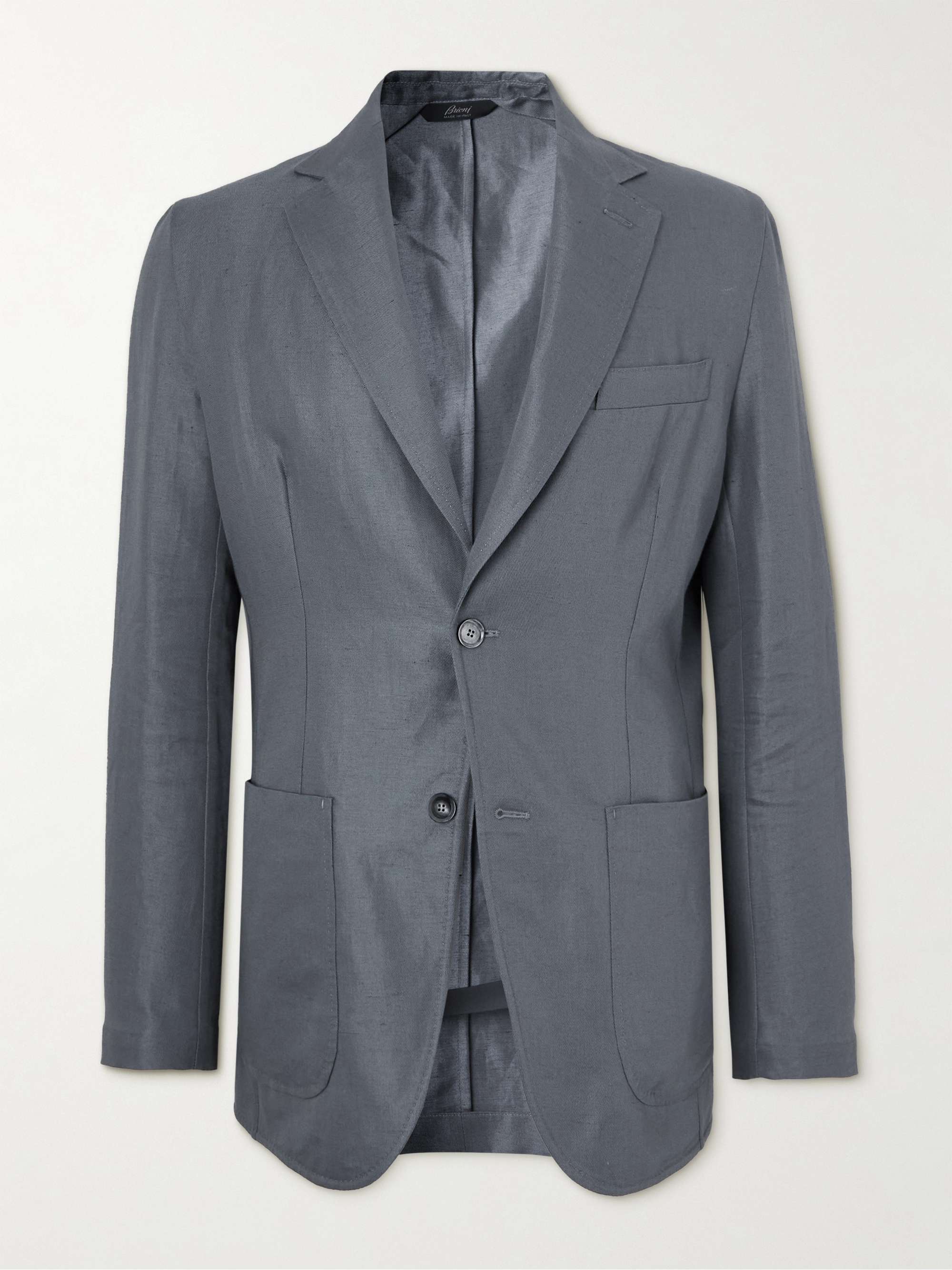 BRIONI Cotton, Linen and Silk-Blend Suit Jacket for Men | MR PORTER