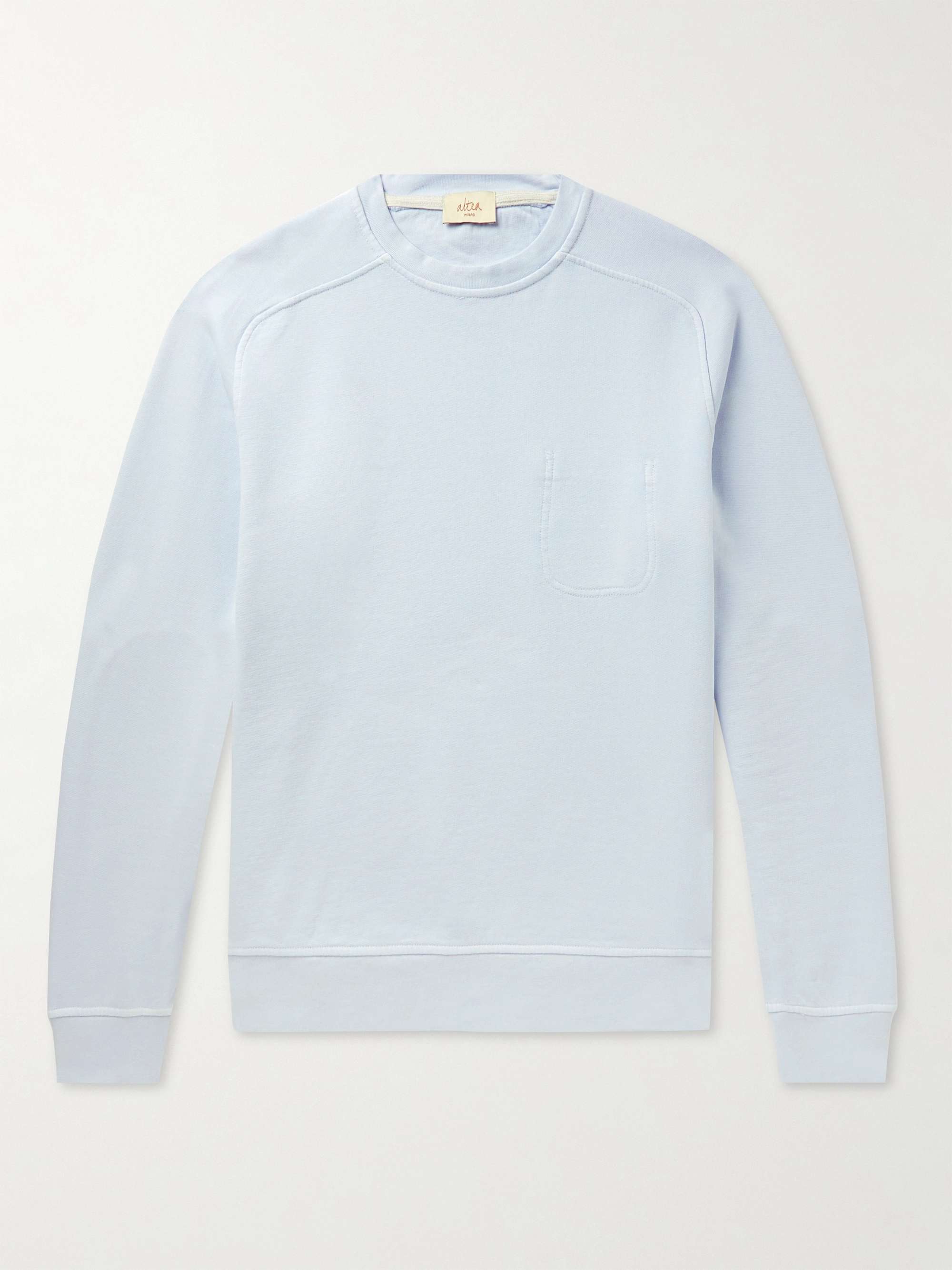 ALTEA Williams Cotton-Jersey Sweatshirt