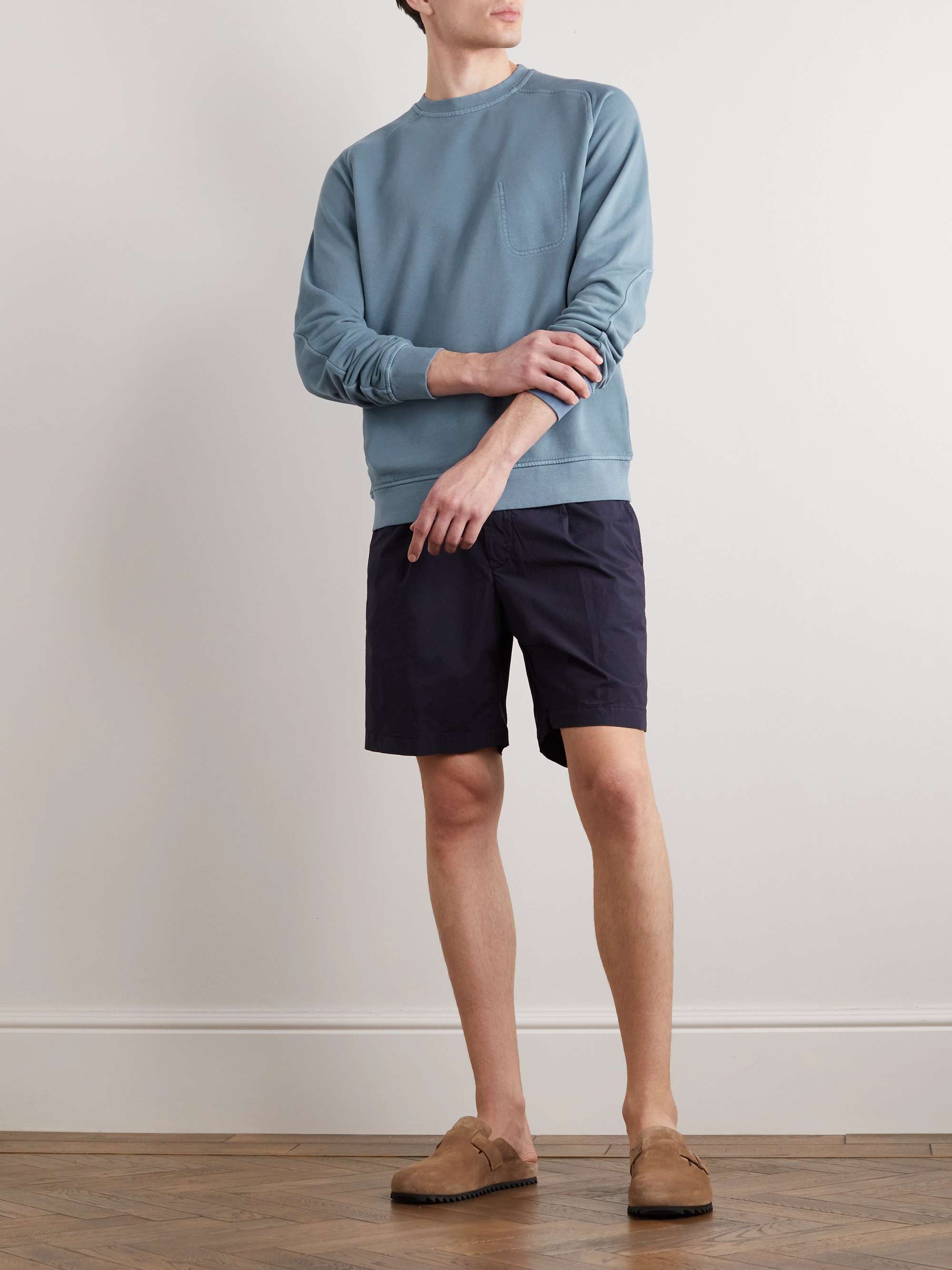 ALTEA Williams Cotton-Jersey Sweatshirt