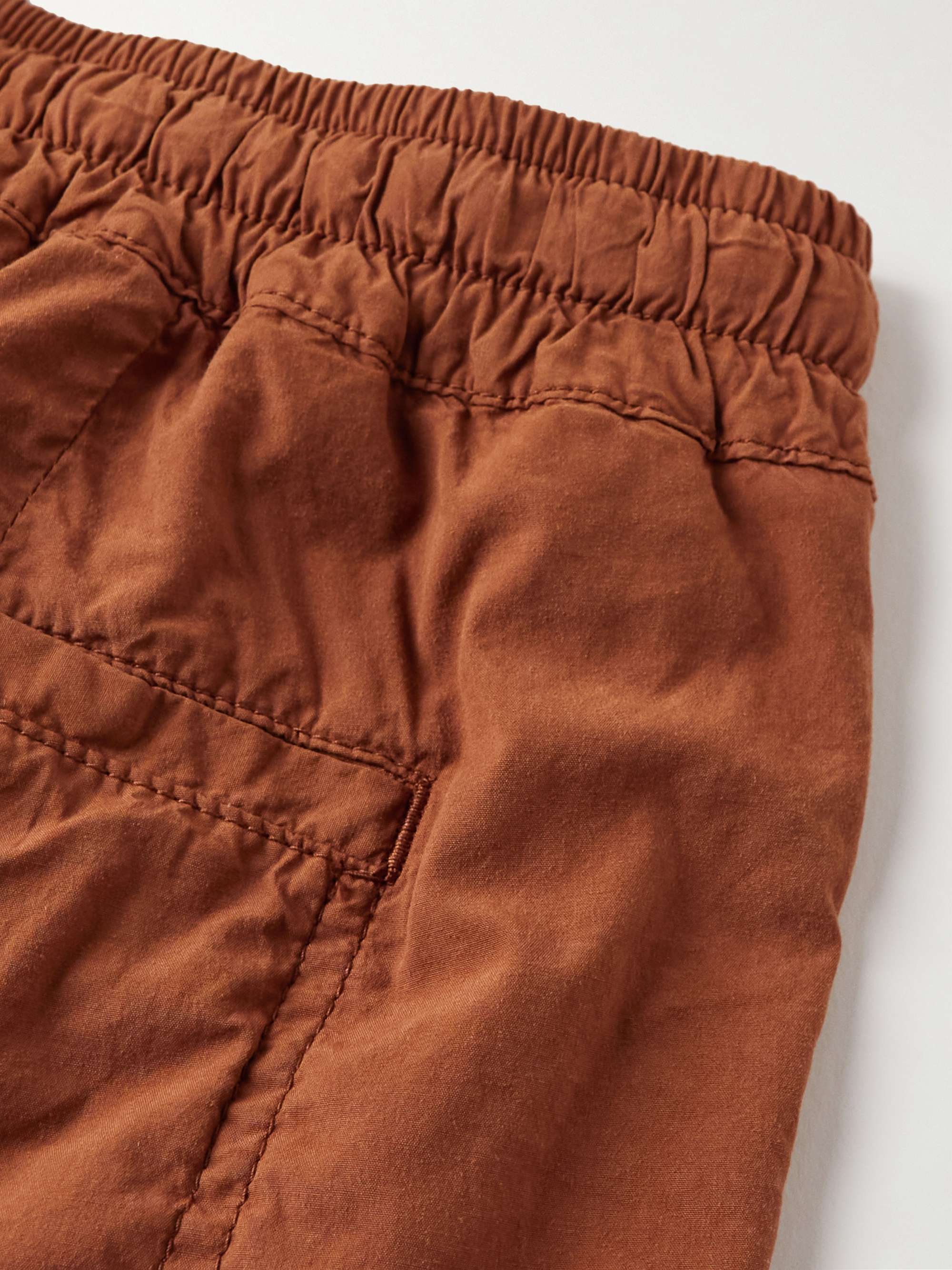 ALTEA Martin Straight-Leg Lyocell-Blend Drawstring Shorts
