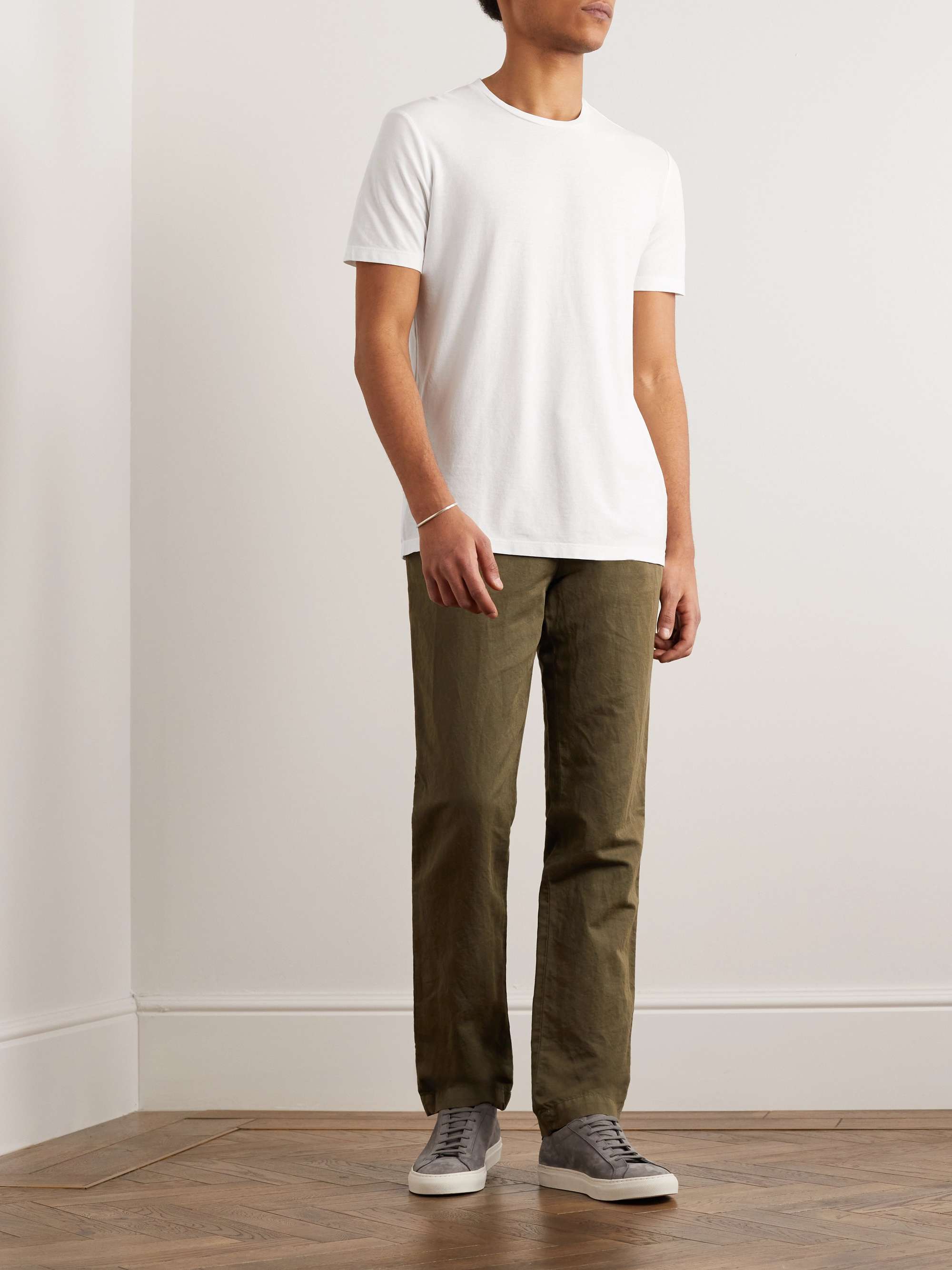 ALTEA Lewis Cotton-Jersey T-Shirt