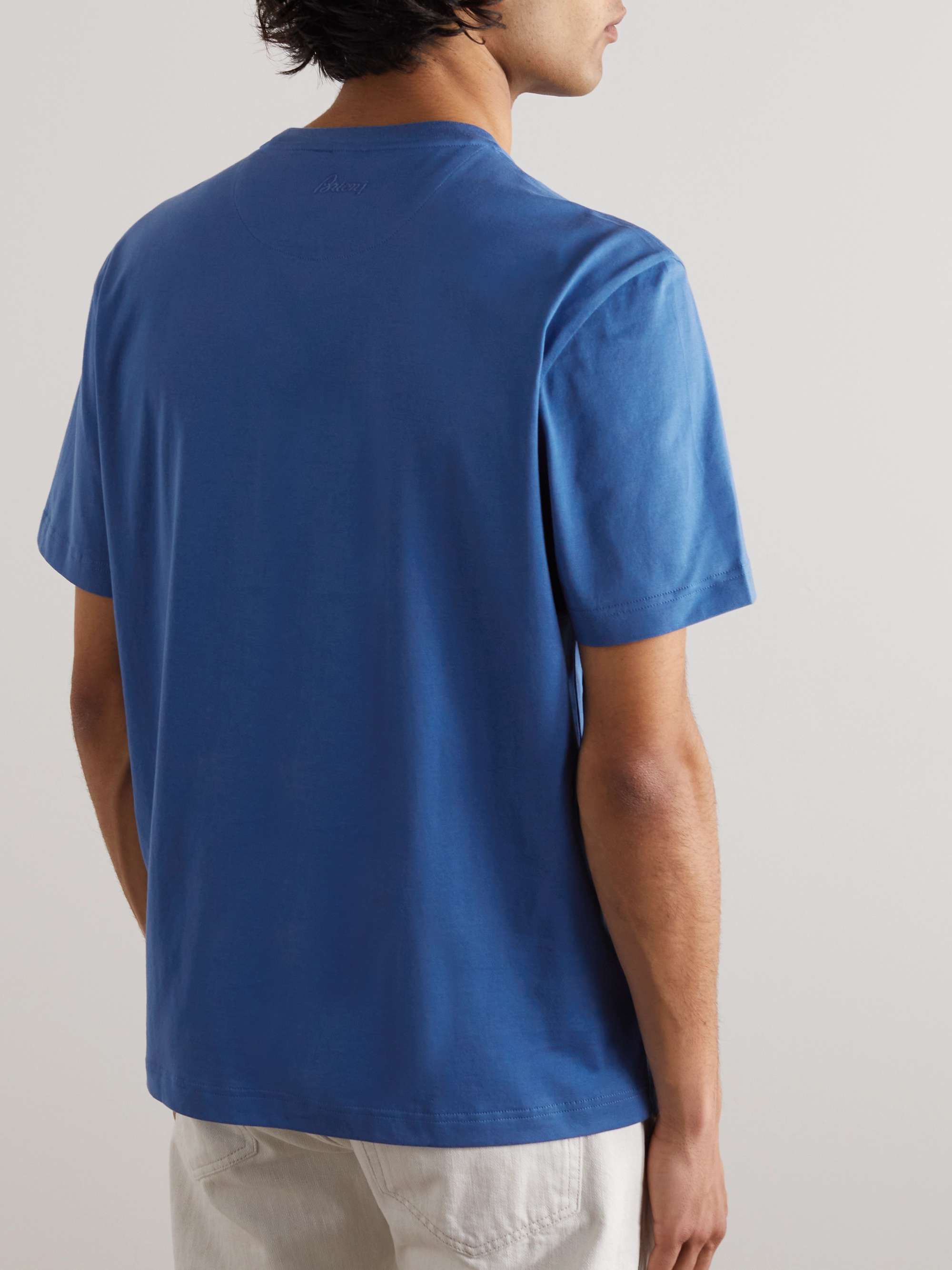 BRIONI Cotton-Jersey T-Shirt for Men | MR PORTER