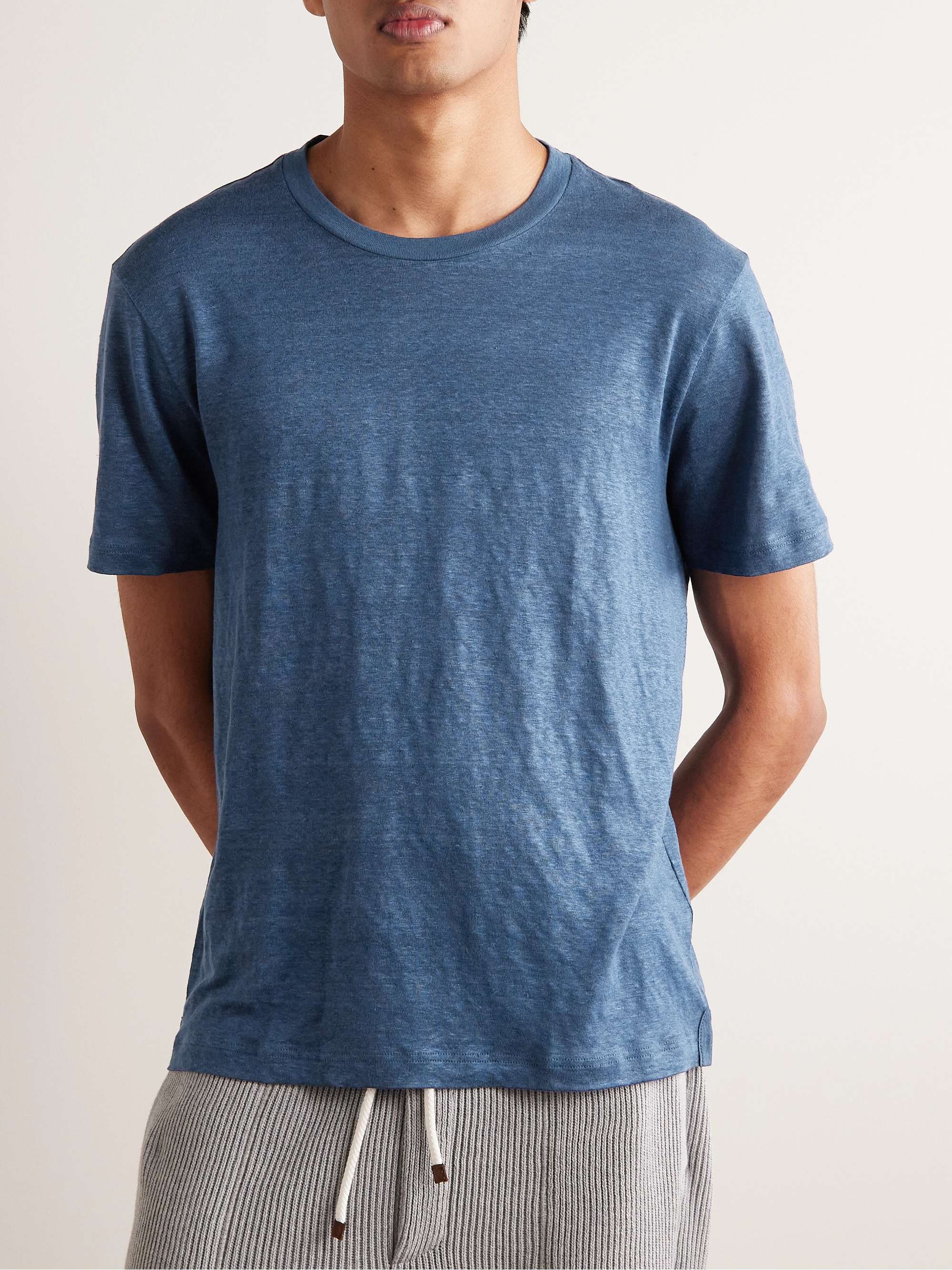 BRIONI Linen-Jersey T-Shirt