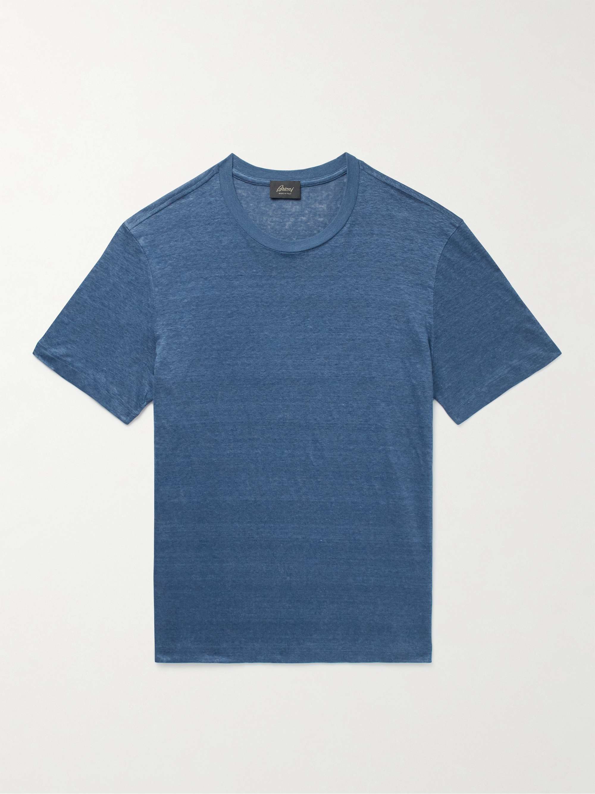 BRIONI Linen-Jersey T-Shirt