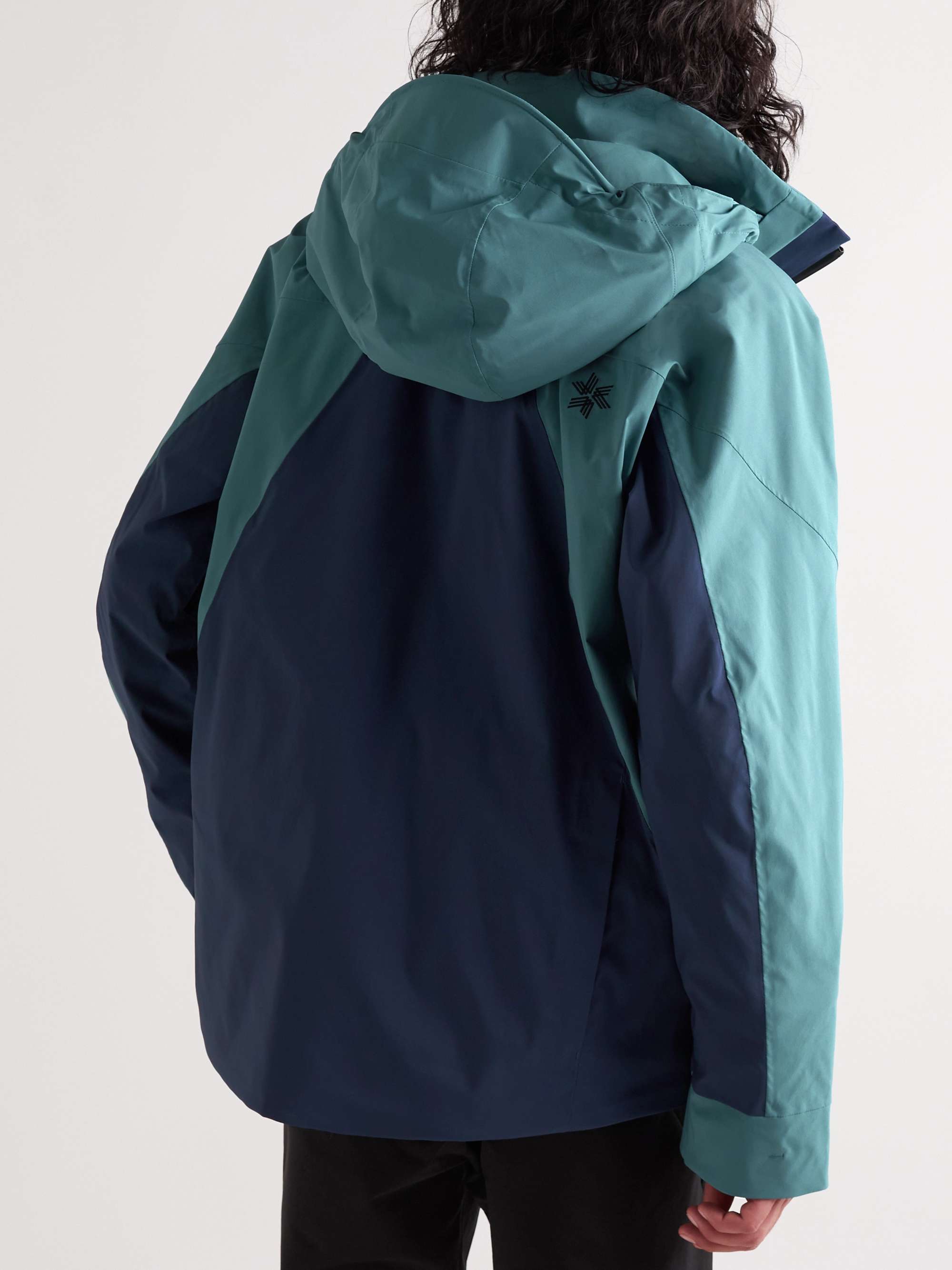 GOLDWIN Two-Tone Hooded Ski Jacket