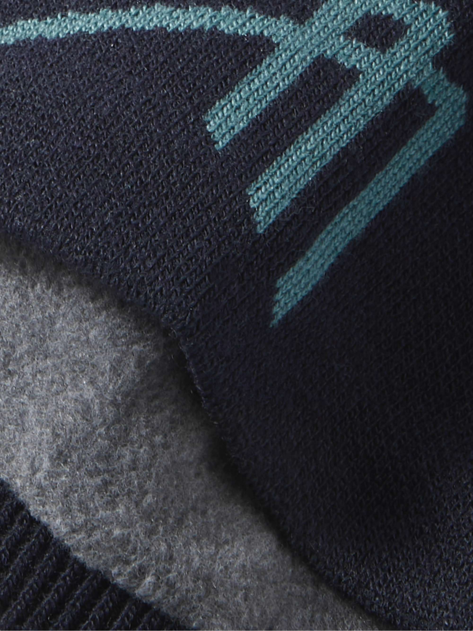 GOLDWIN Logo-Jacquard Knitted Ski Beanie