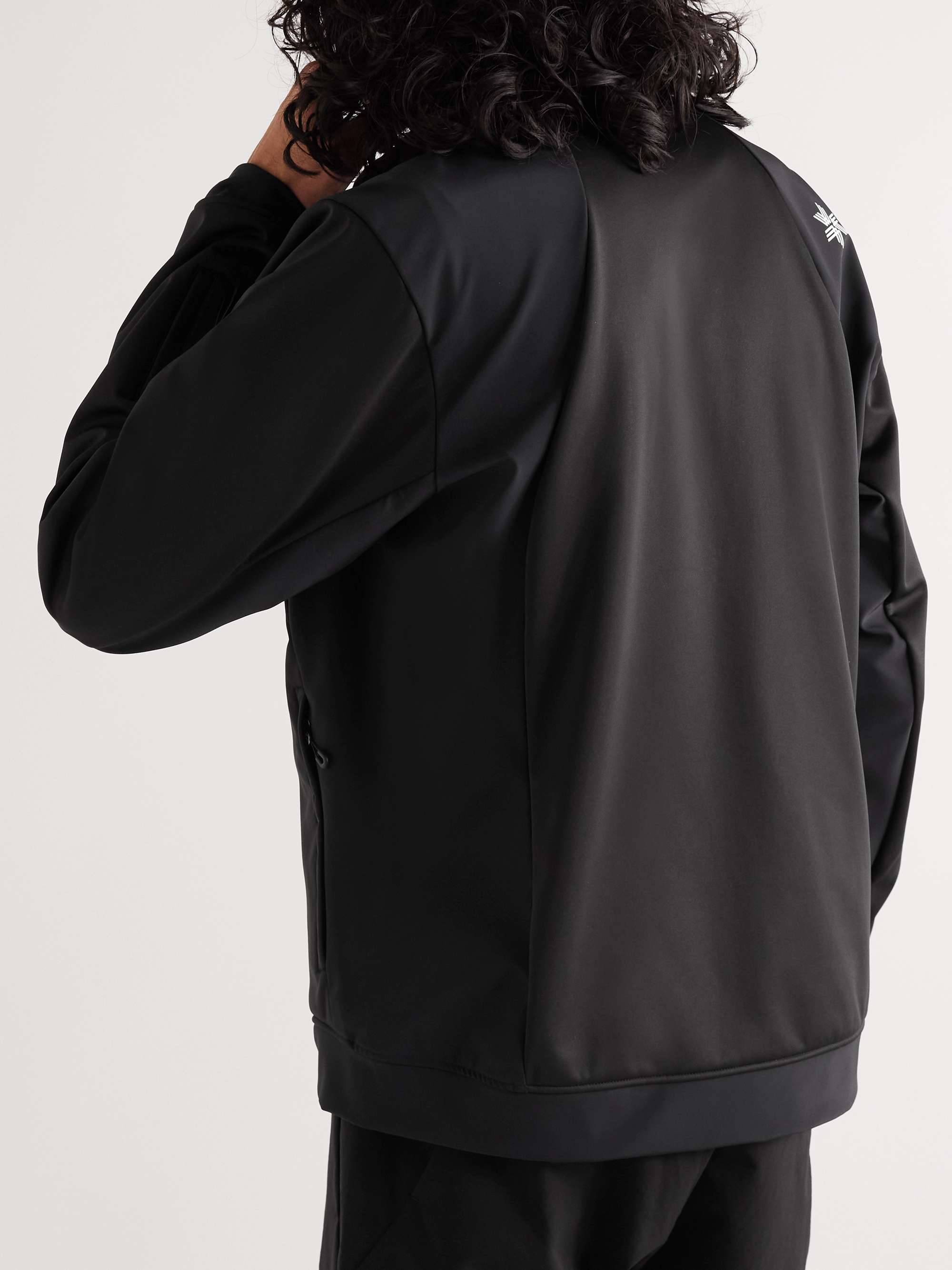 GOLDWIN Logo-Print Hooded Ski Jacket