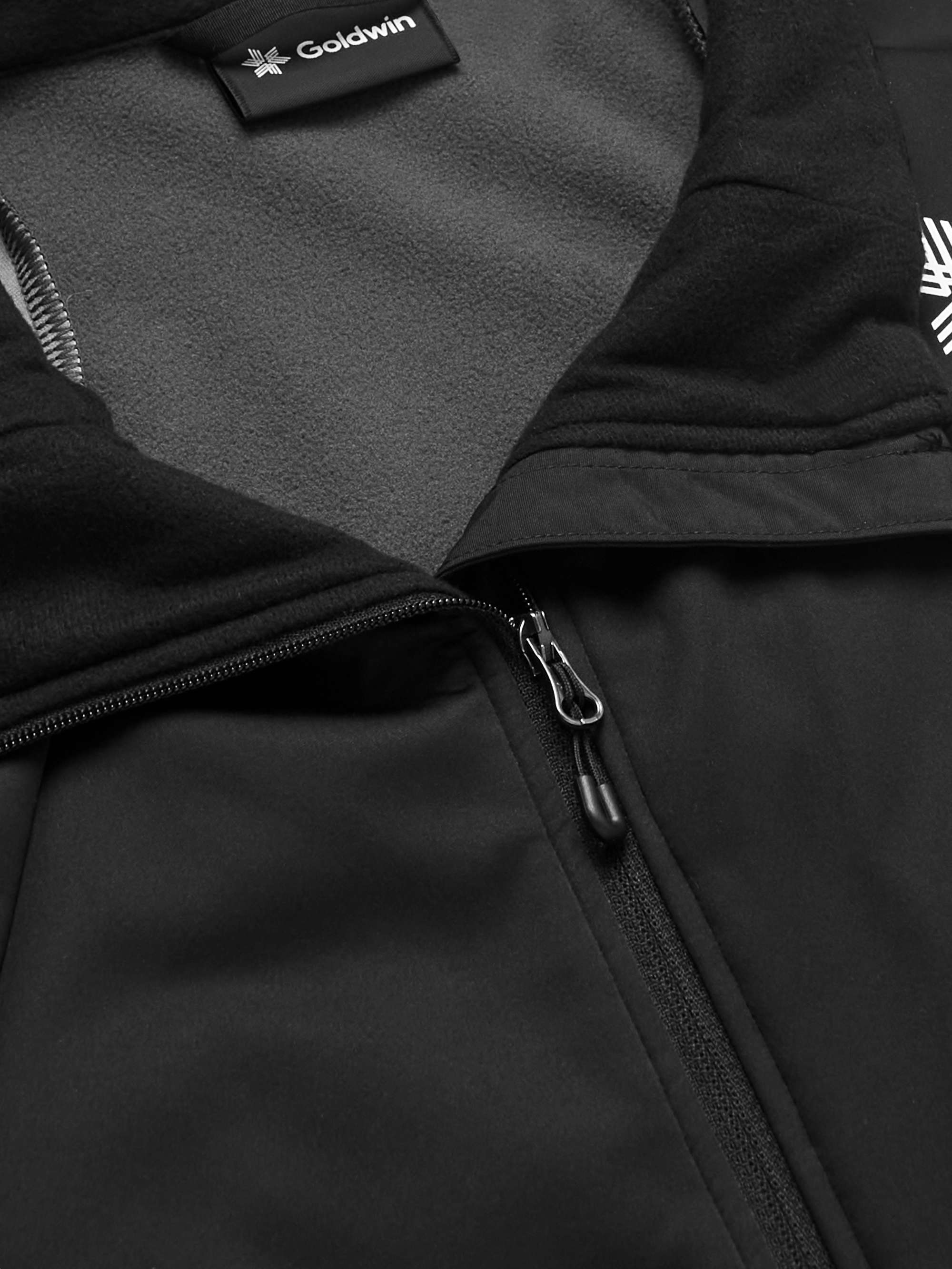GOLDWIN Logo-Print Hooded Ski Jacket