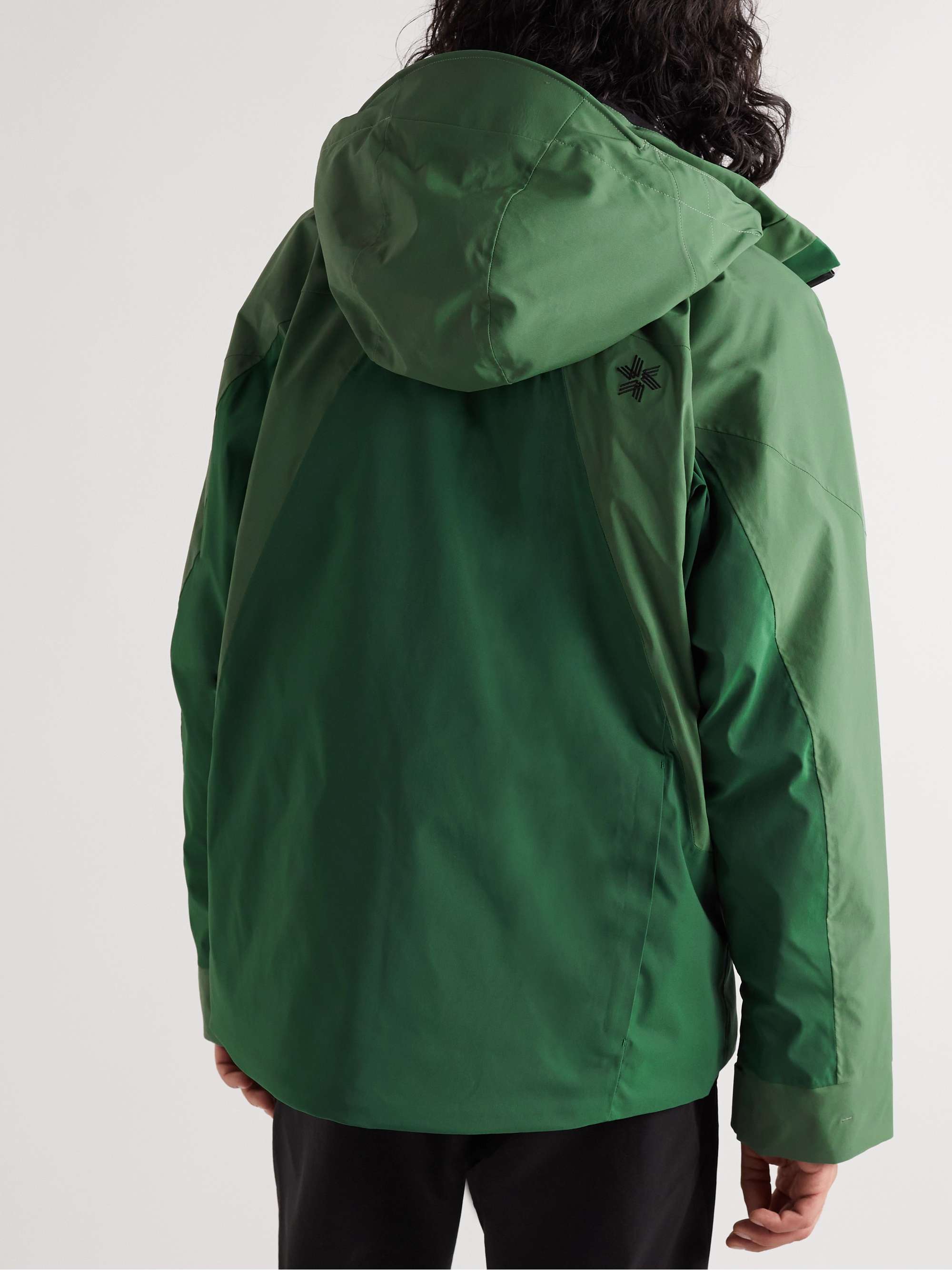 GOLDWIN Two-Tone Hooded Ski Jacket