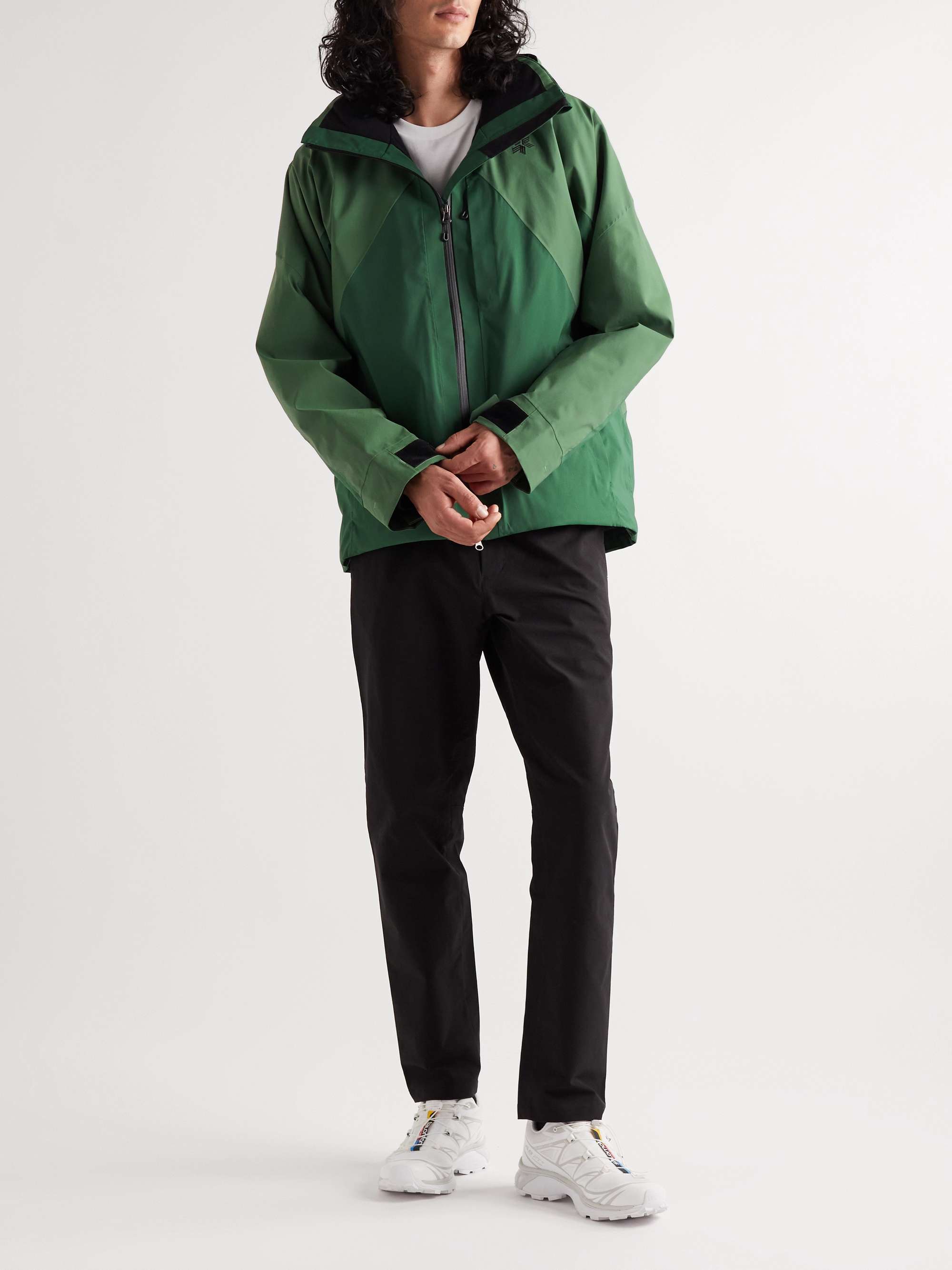 GOLDWIN Two-Tone Hooded Ski Jacket