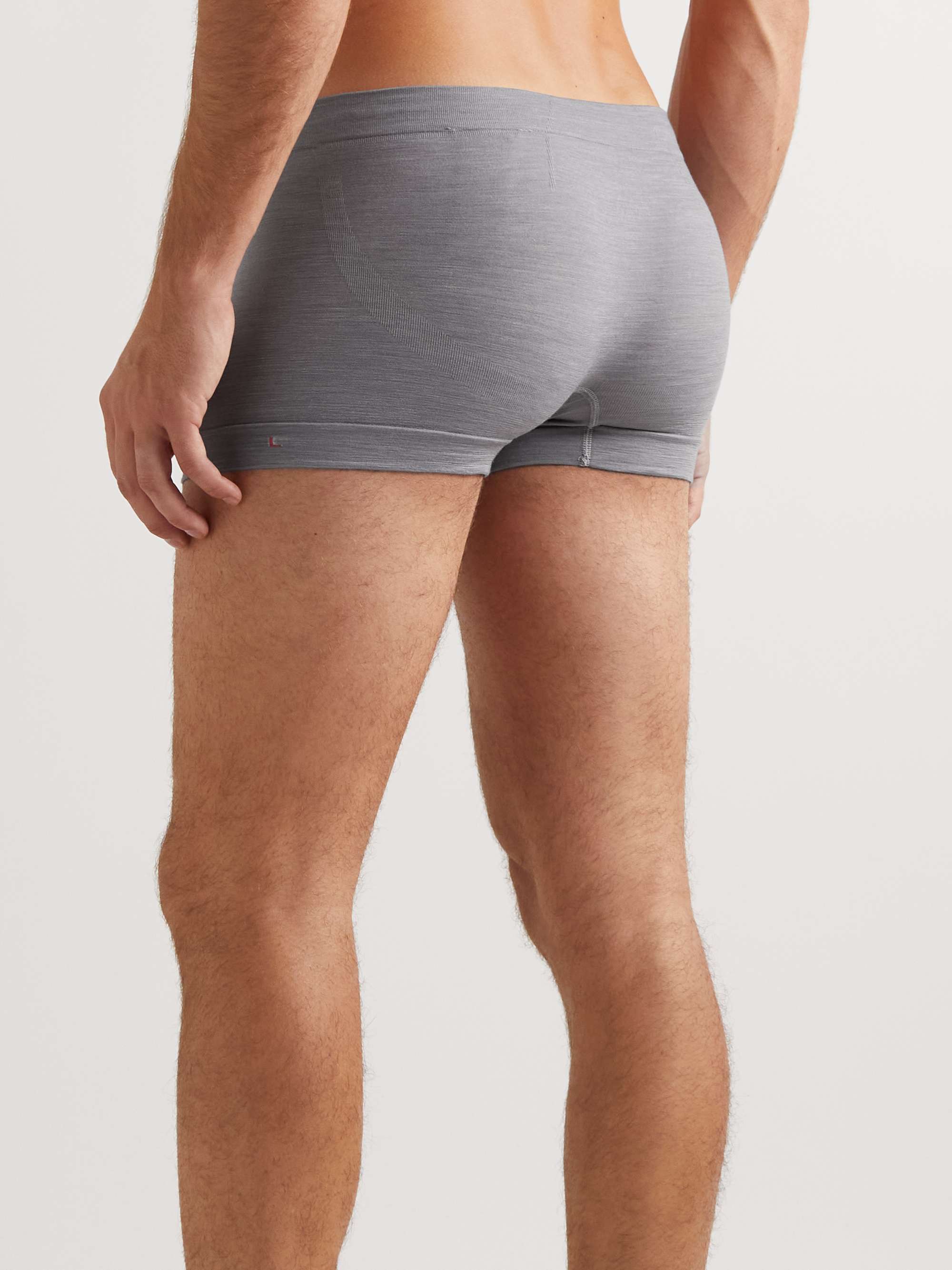 FALKE ERGONOMIC SPORT SYSTEM Wool-Blend Boxer Briefs