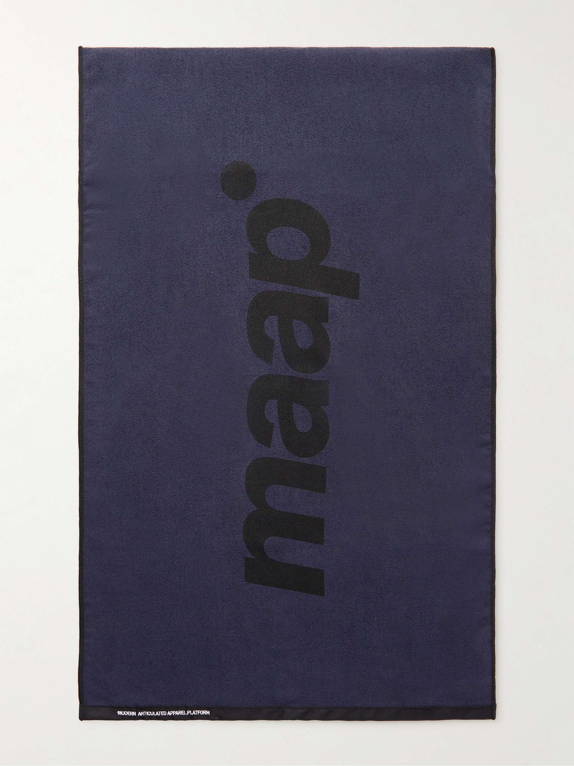 MAAP Training Logo-Print Canvas-Trimmed Terry Towel
