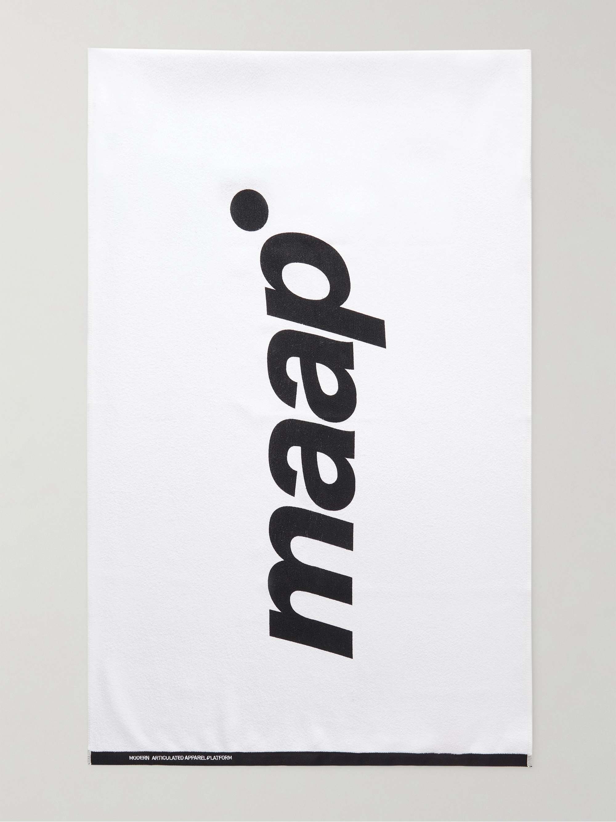 MAAP Training Logo-Print Canvas-Trimmed Terry Towel
