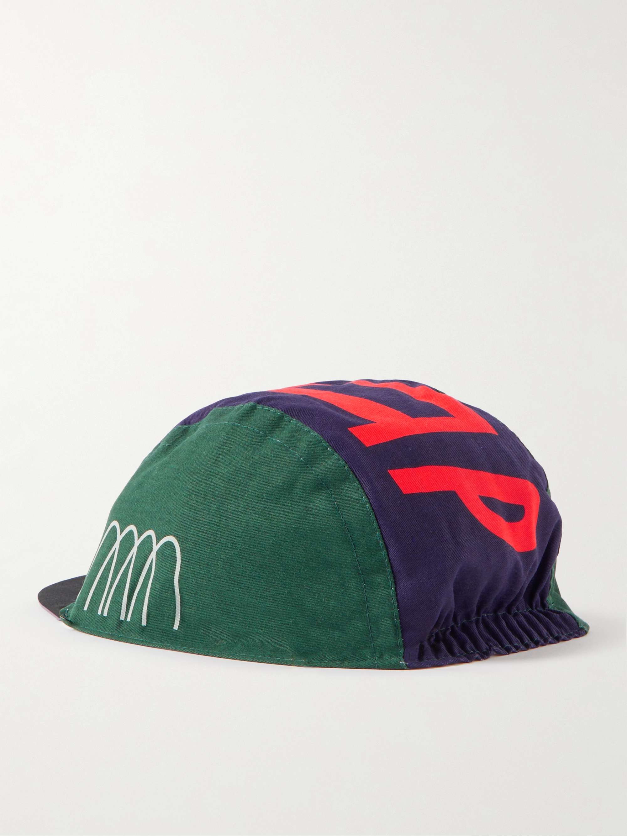 MAAP Adapt Logo-Print Colour-Block Cotton-Twill Cycling Cap