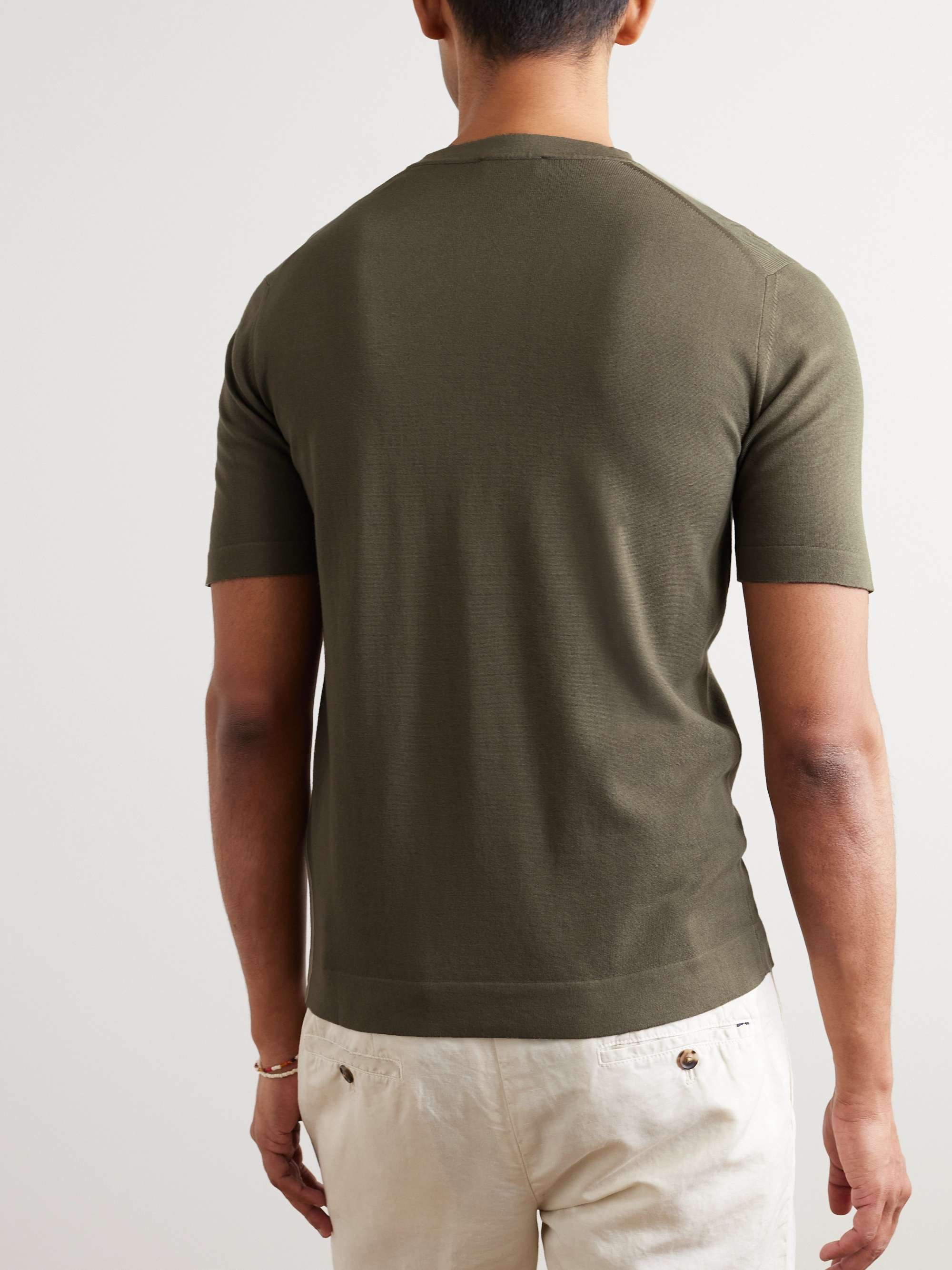 ALTEA Slim-Fit Lyocell and Cotton-Blend Jersey T-Shirt