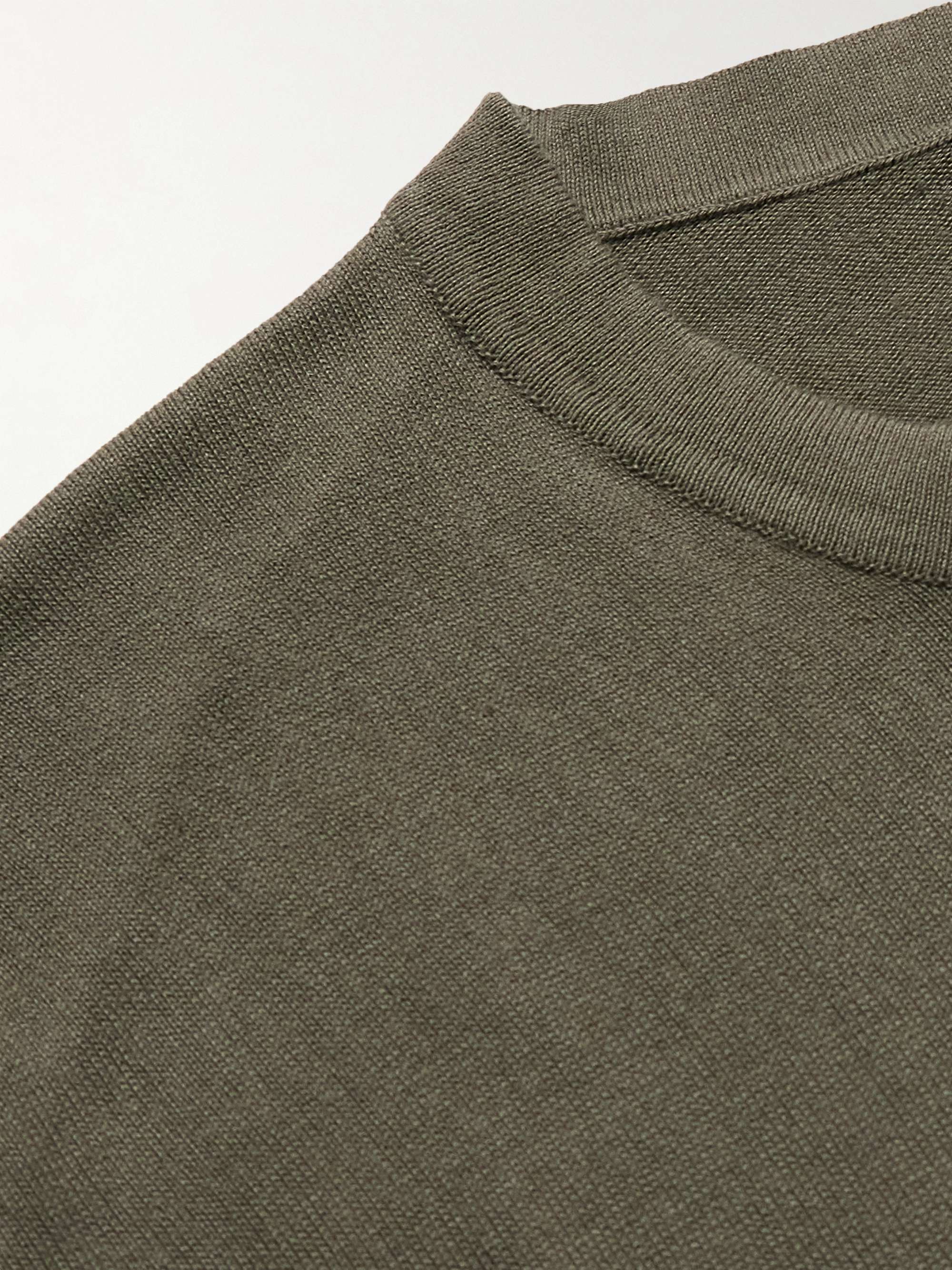ALTEA Slim-Fit Lyocell and Cotton-Blend Jersey T-Shirt