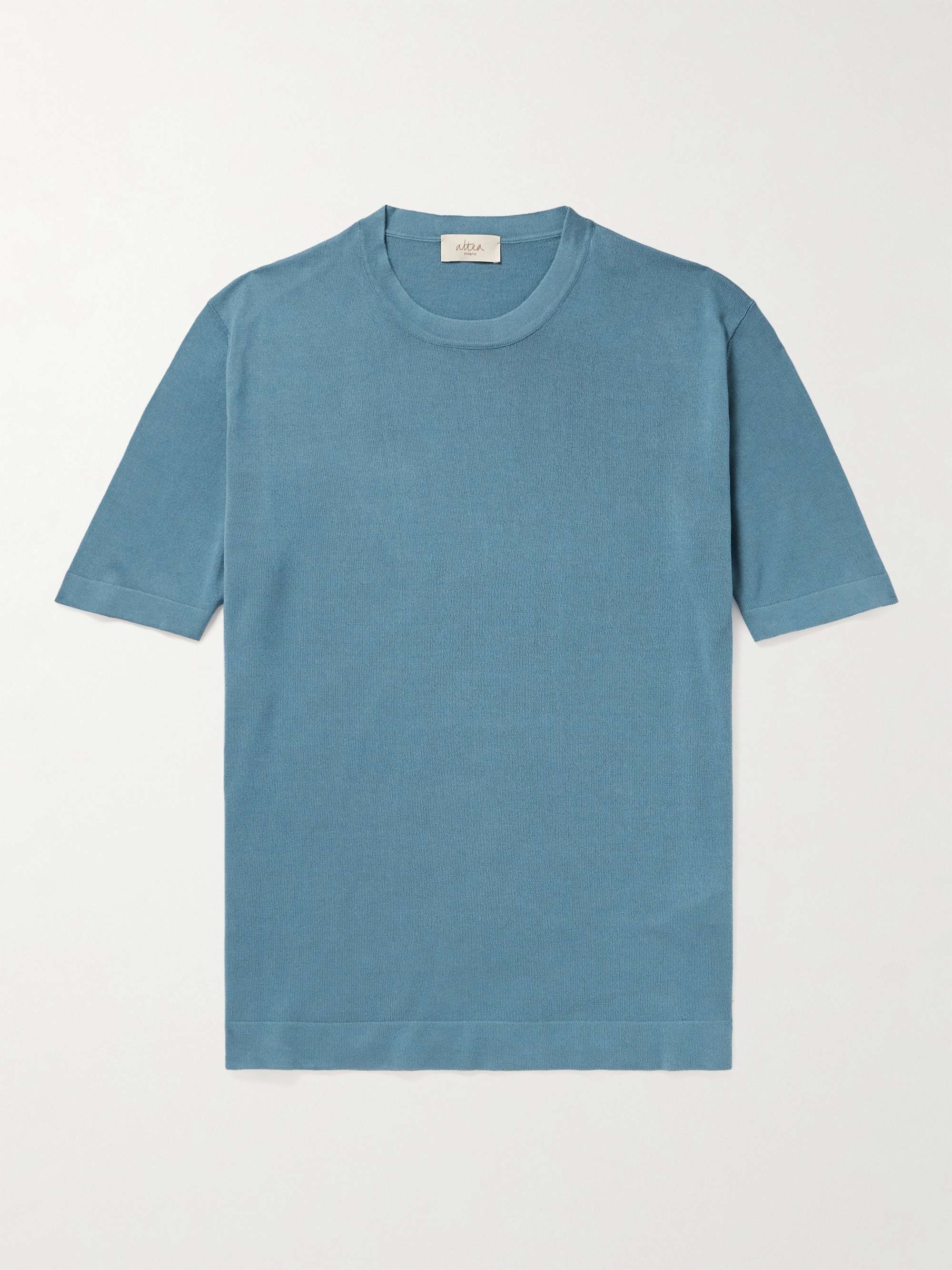ALTEA Slim-Fit Lyocell and Cotton-Blend Jersey T-Shirt