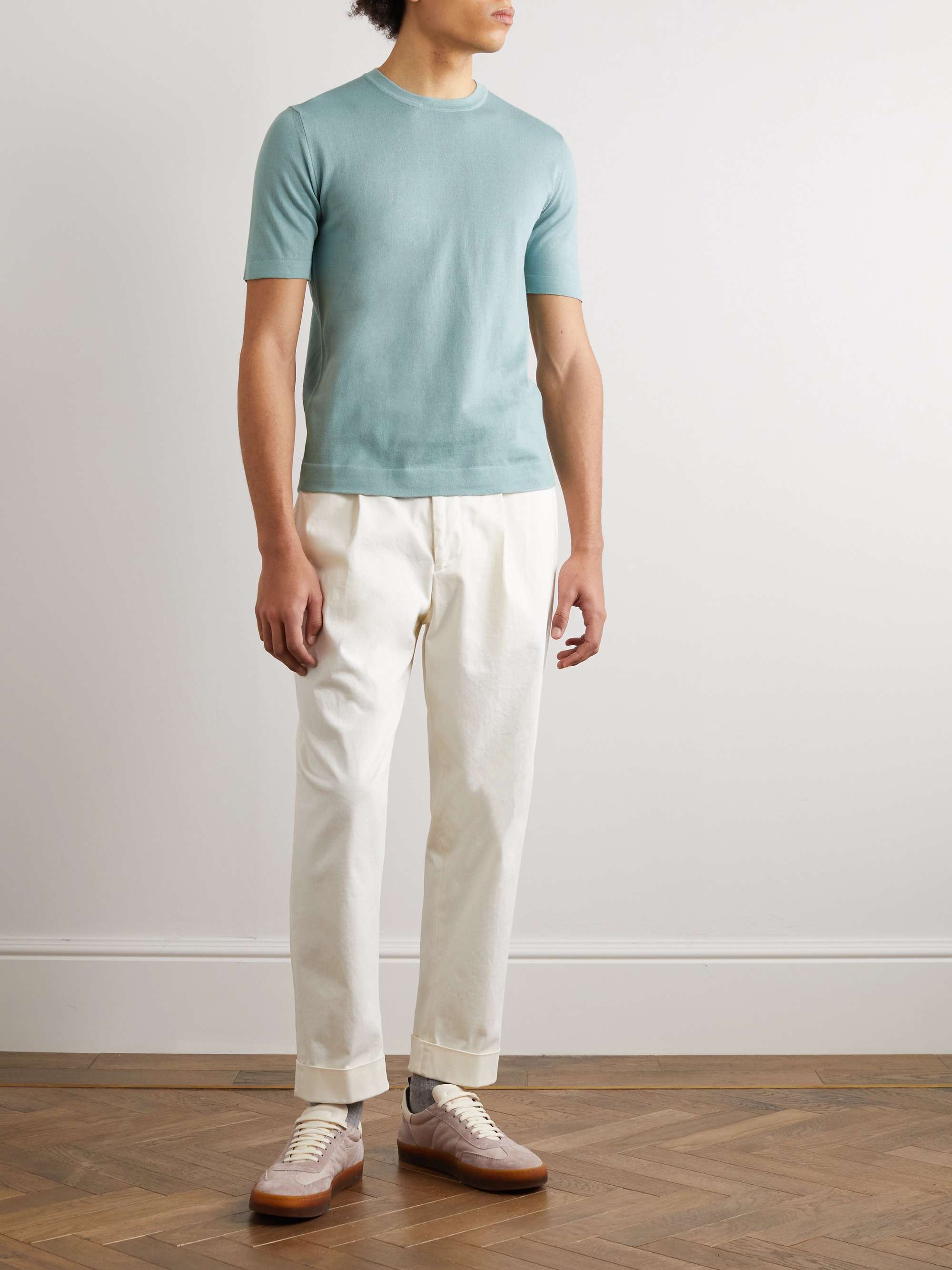 ALTEA Slim-Fit Lyocell and Cotton-Blend Jersey T-Shirt