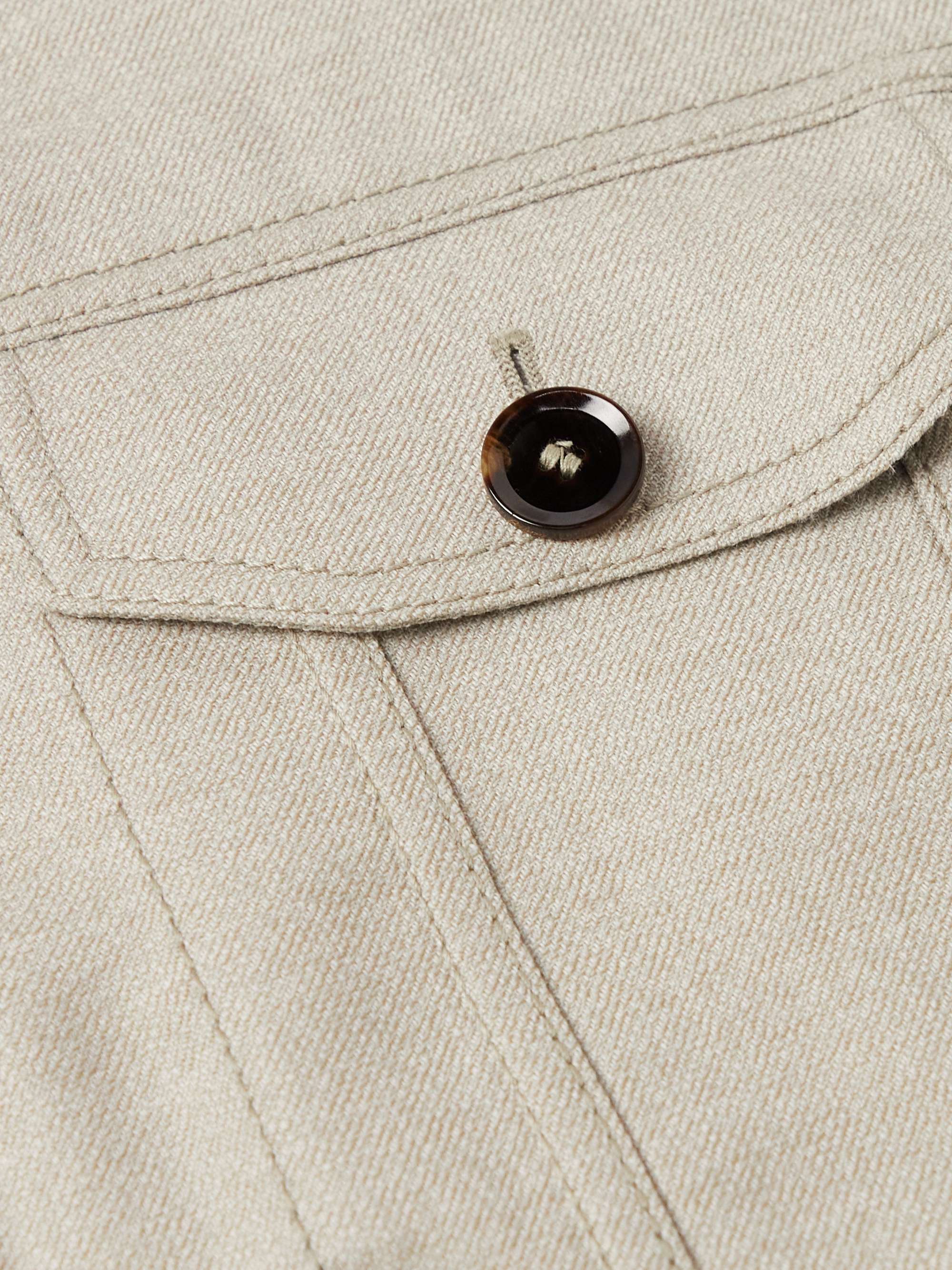 BRIONI Wool-Blend Trucker Jacket for Men | MR PORTER