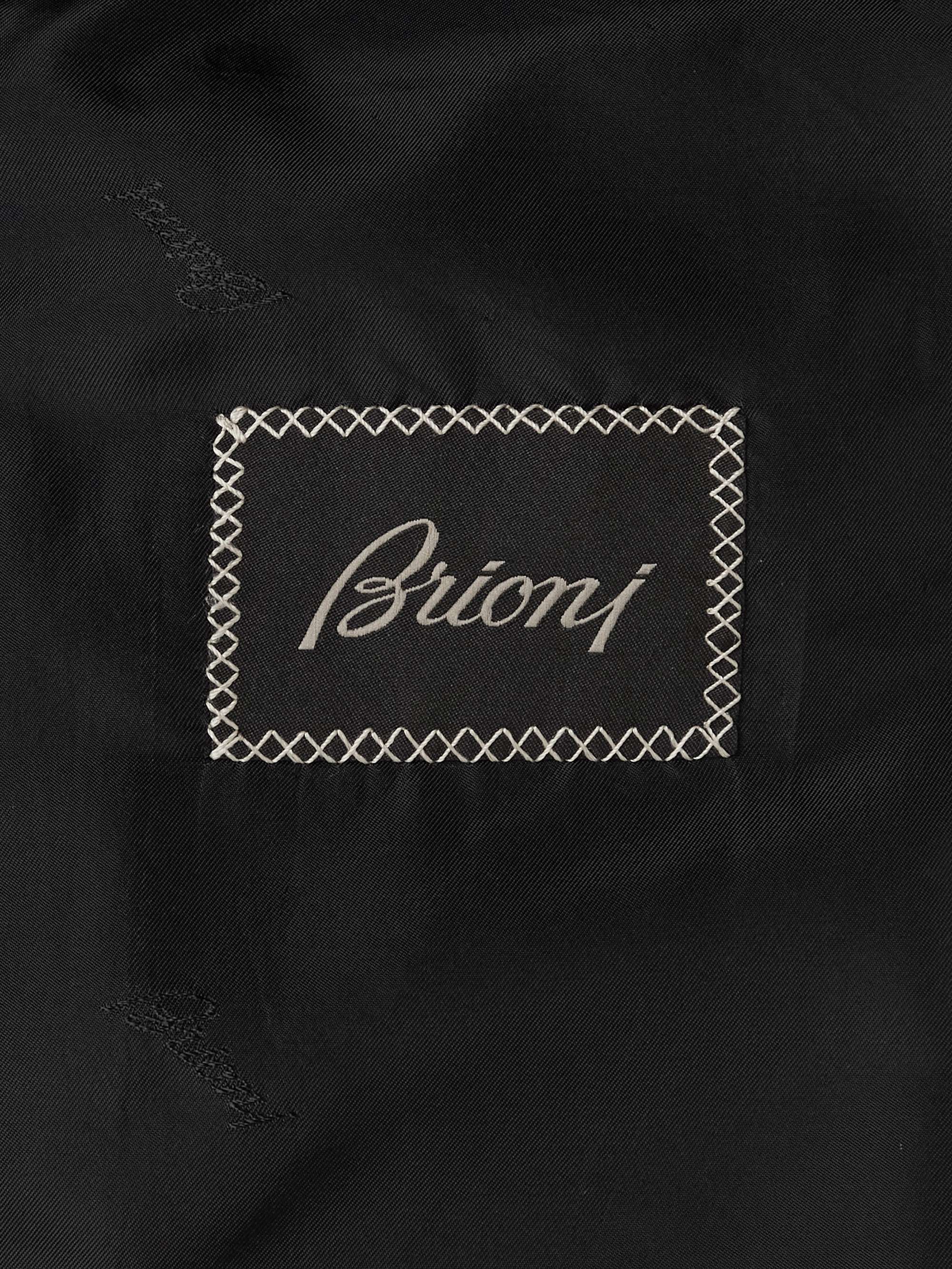 BRIONI Virgilio Silk-Trimmed Wool Tuxedo Jacket