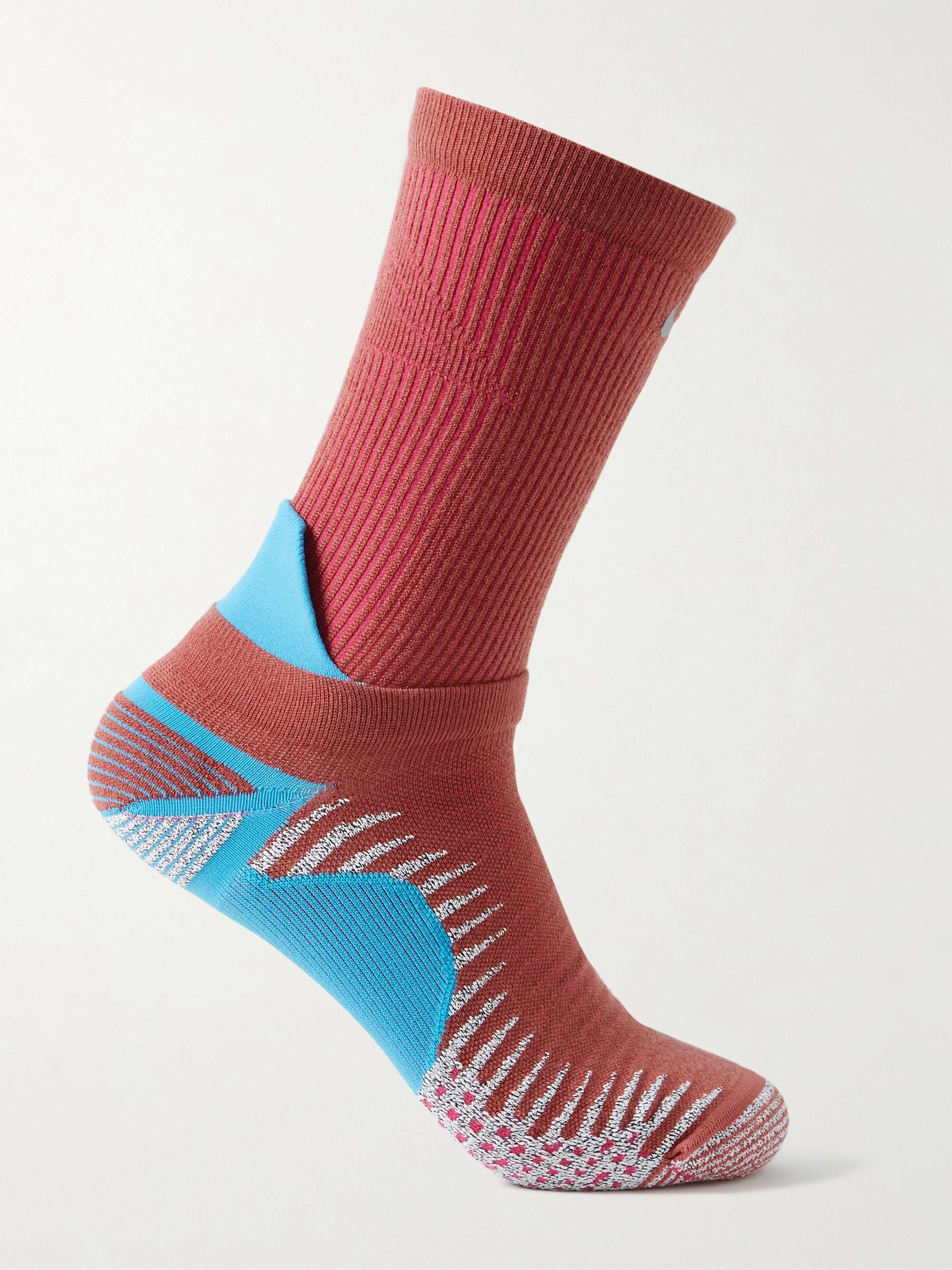 Midden Pool Merchandising NIKE RUNNING Layered Cushioned Dri-FIT Socks | MR PORTER