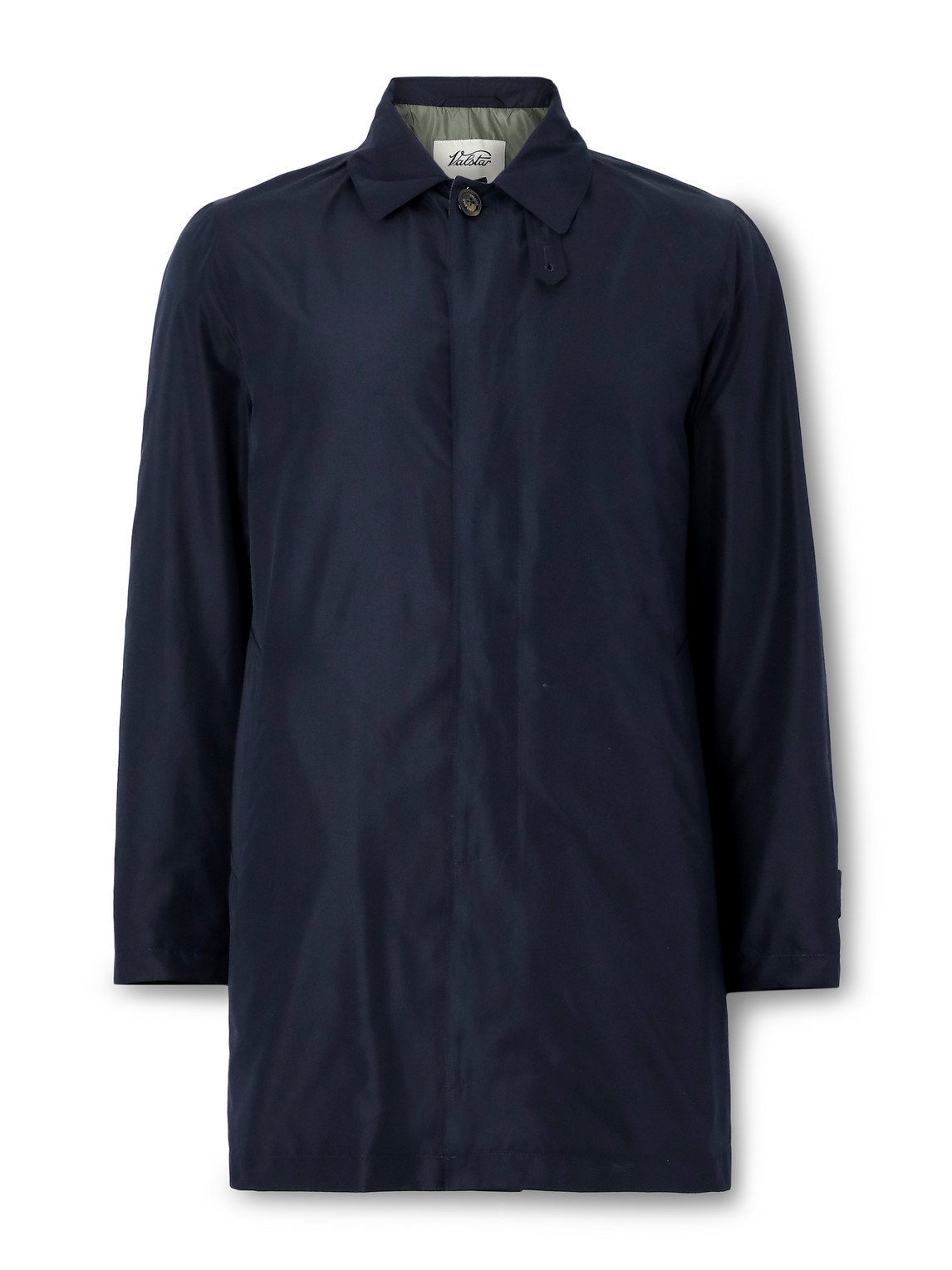 Valstar Milano Shell Car Coat In Blue