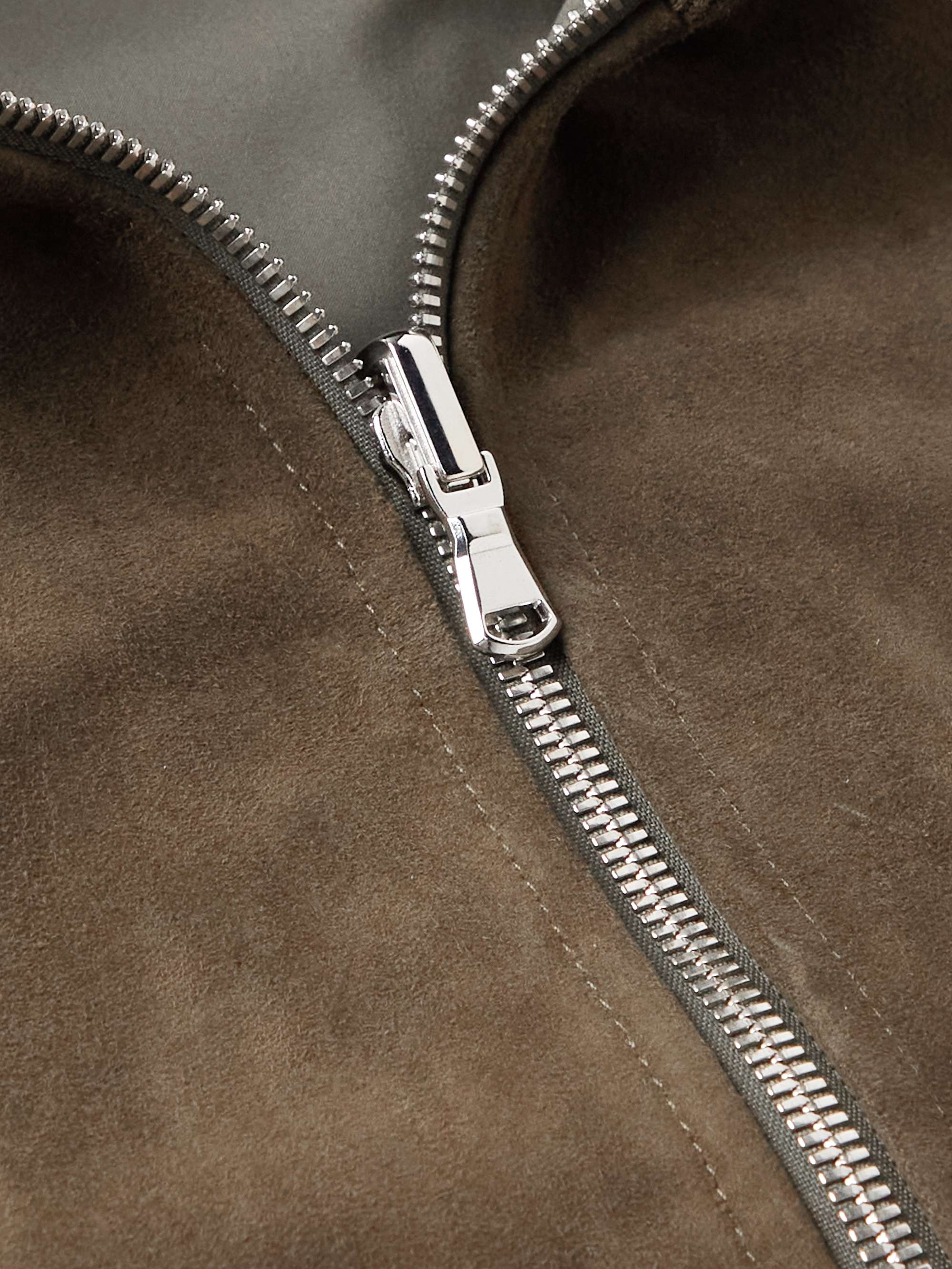 VALSTAR Valstarino Suede Bomber Jacket