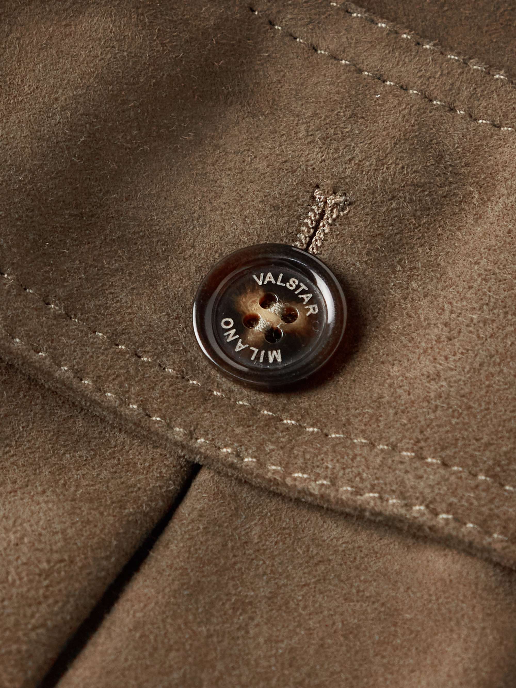 VALSTAR Valstarino Suede Bomber Jacket