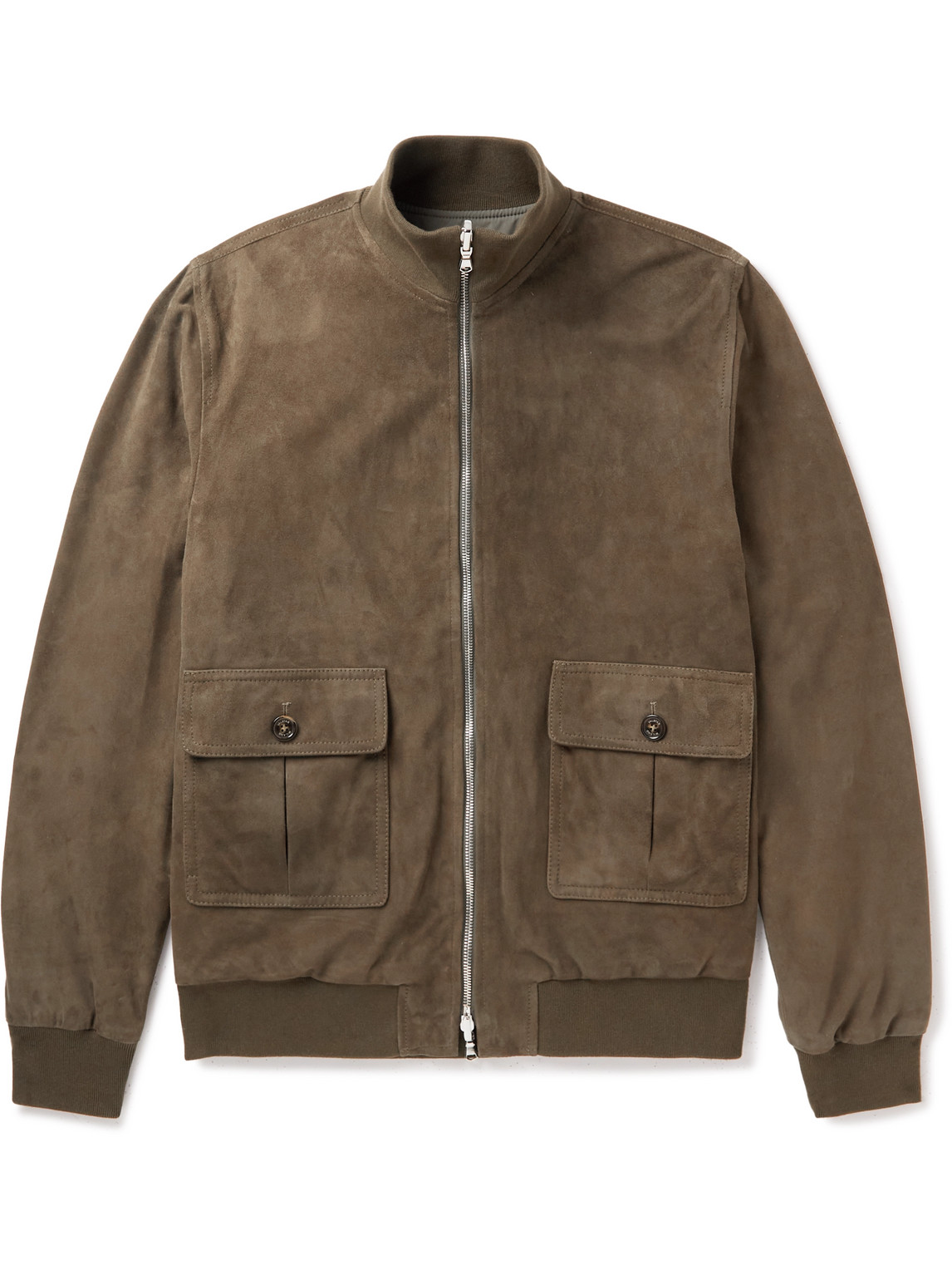 Valstarino Suede Bomber Jacket