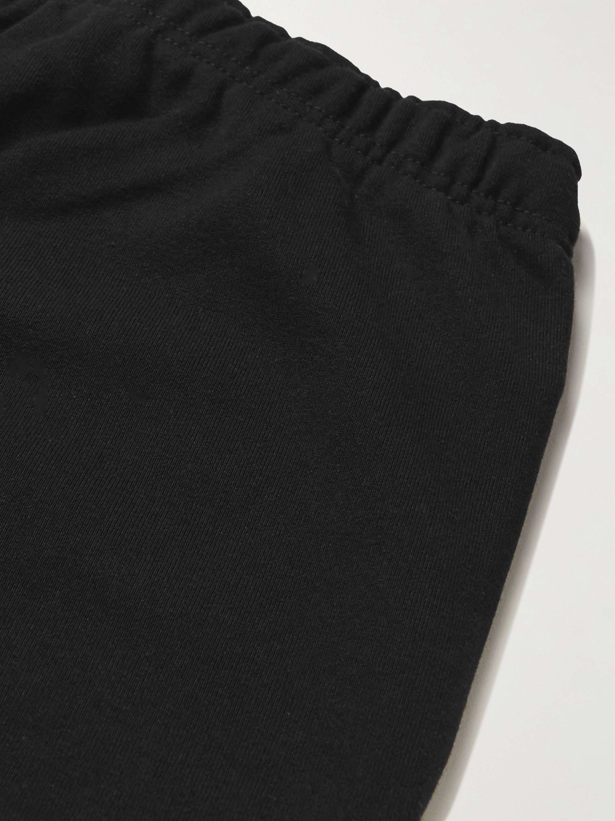 THE NORTH FACE + XX KAWS Tapered Logo-Embroidered Cotton-Jersey Sweatpants