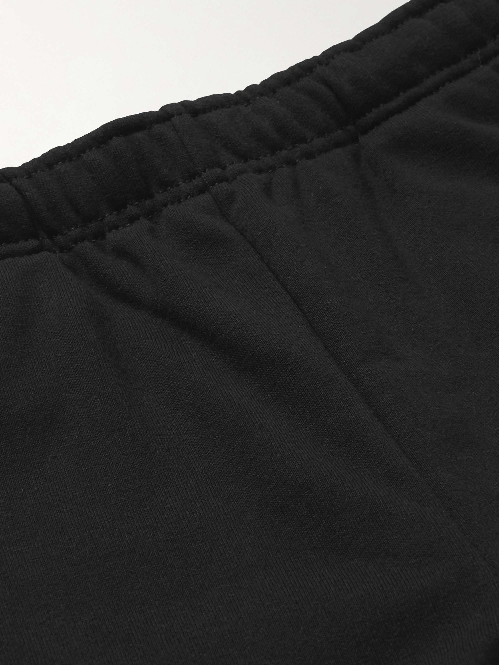 THE NORTH FACE + XX KAWS Tapered Logo-Embroidered Cotton-Jersey Sweatpants