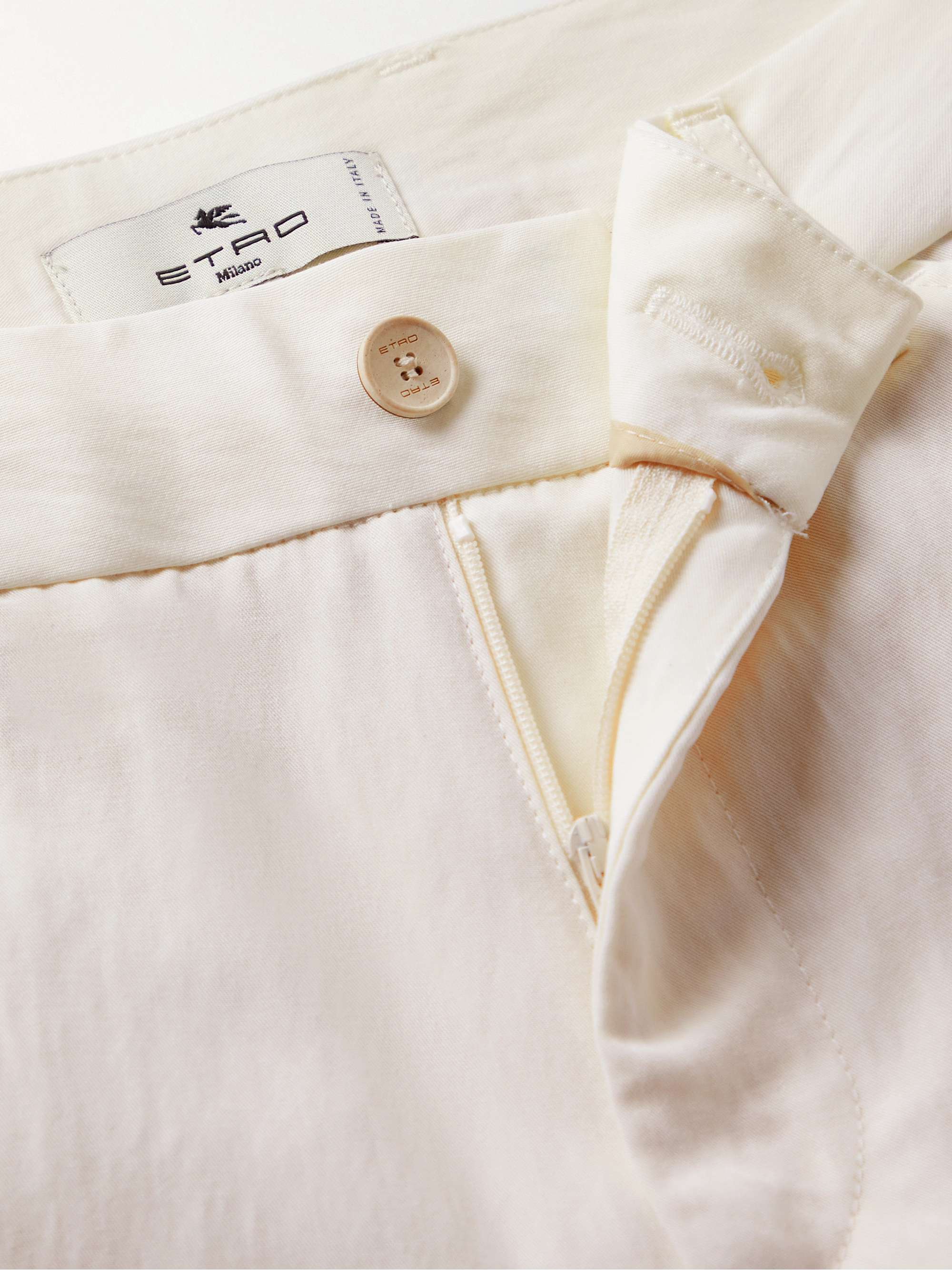 ETRO Straight-Leg Lyocell-Blend Suit Trousers