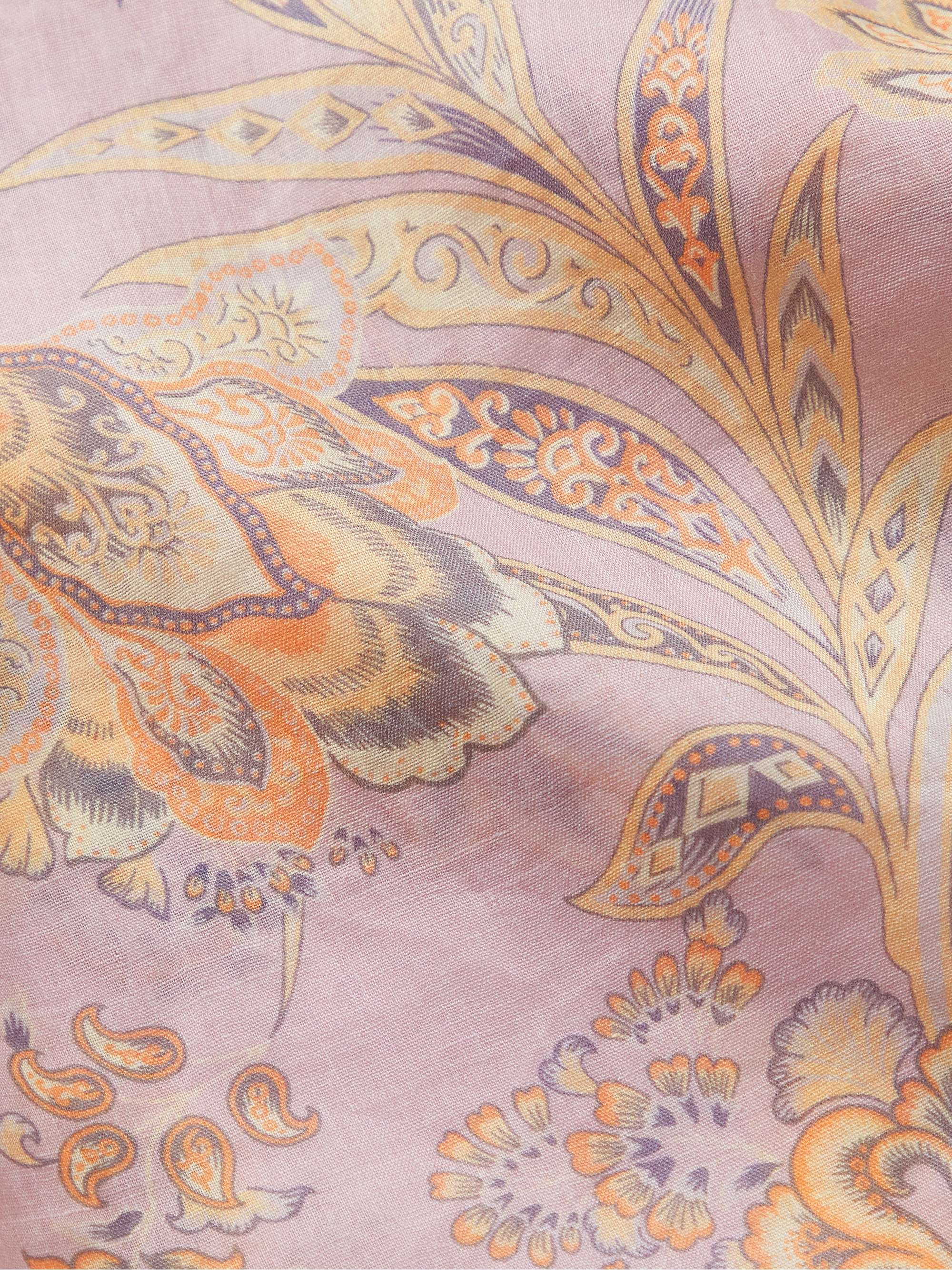 ETRO Paisely-Print Ramie Shirt