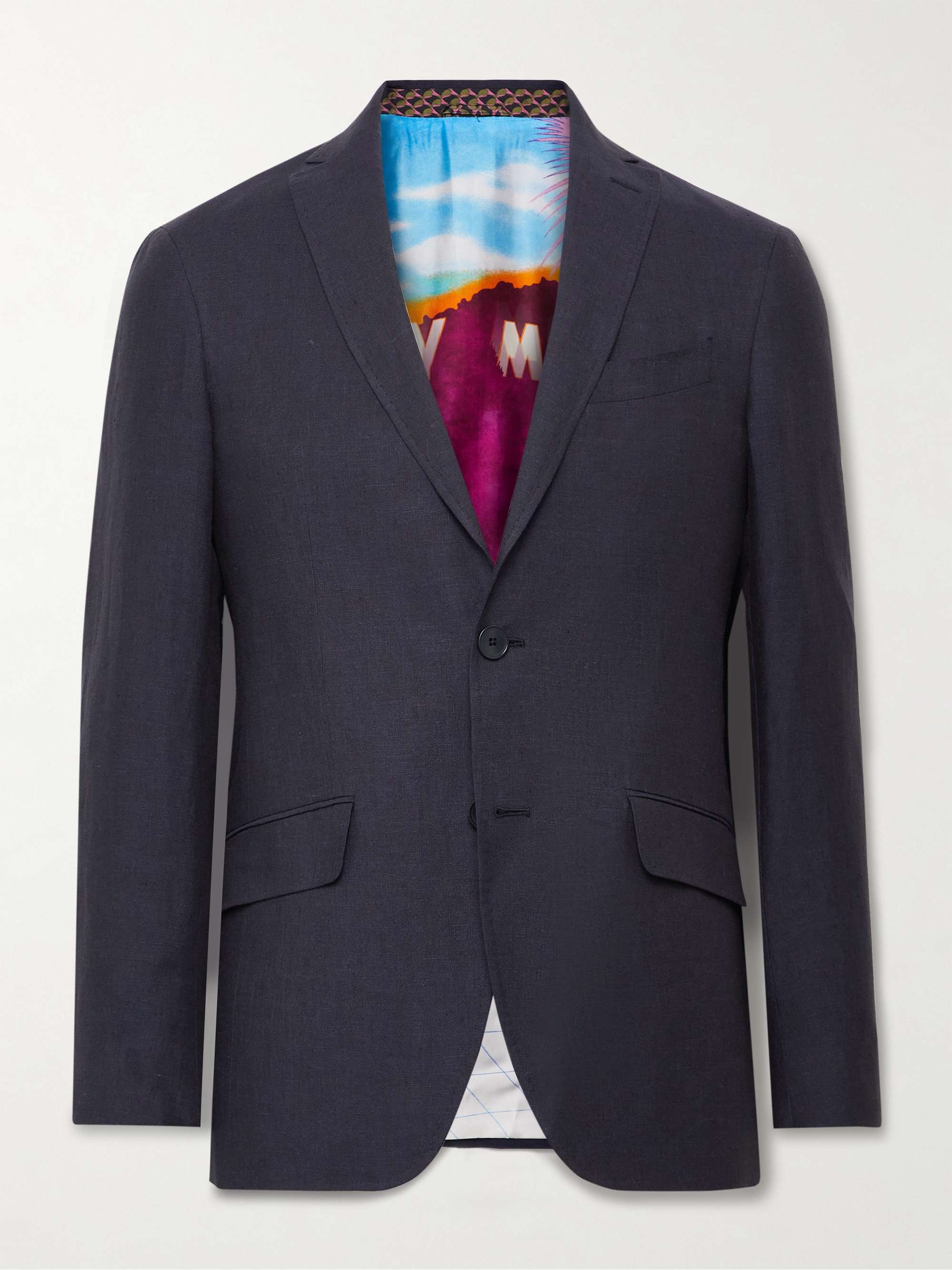 ETRO Linen Suit Jacket