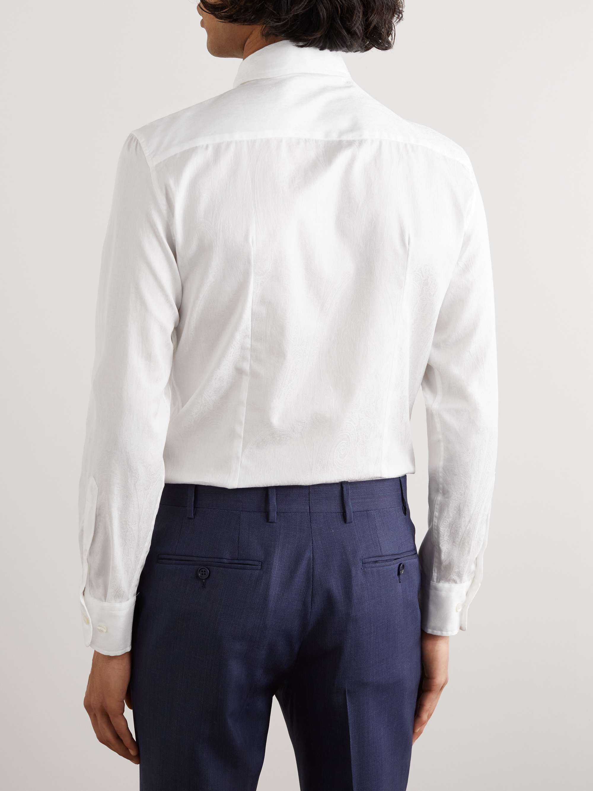 ETRO Paisley Cotton-Jacquard Shirt