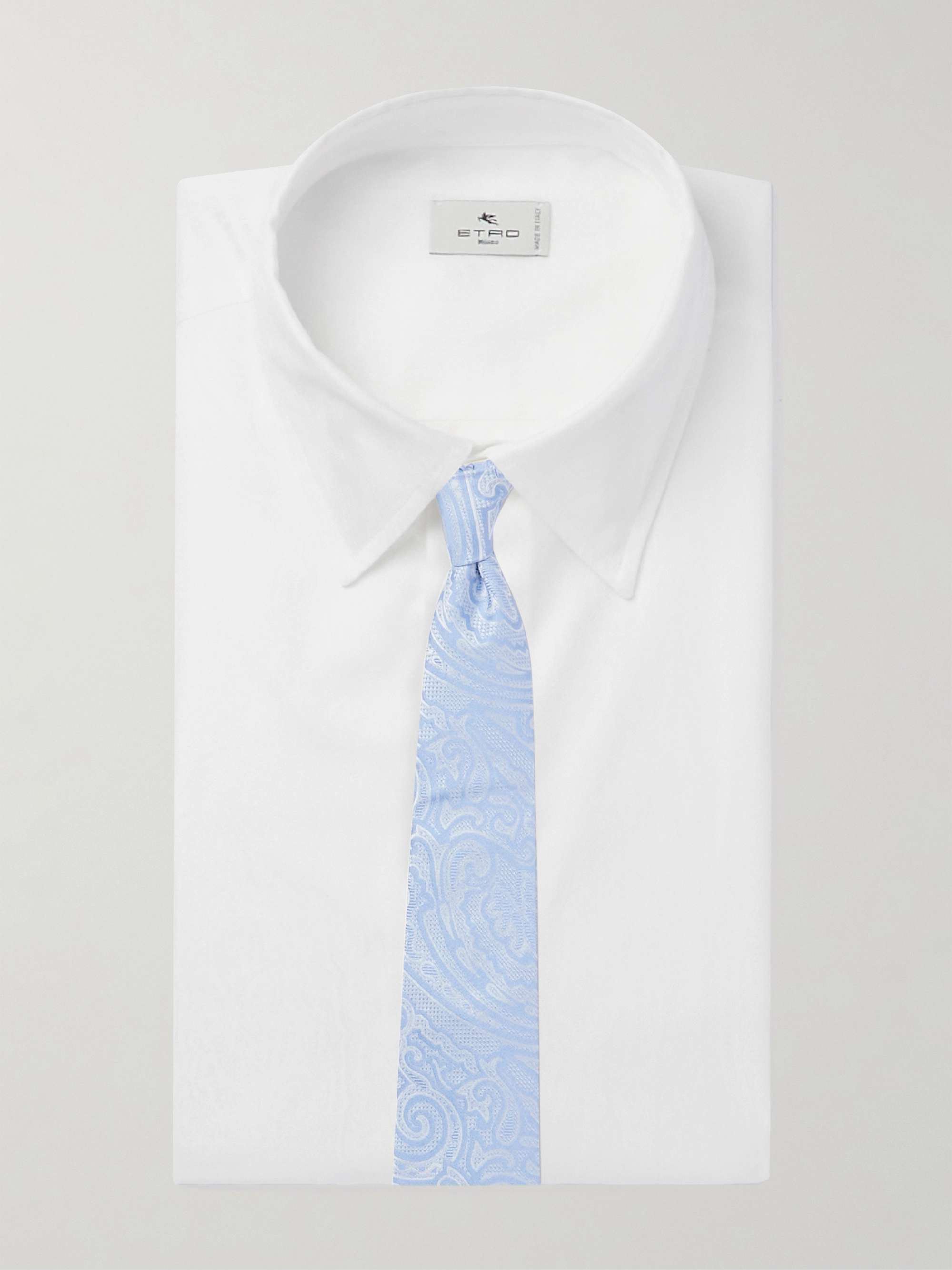 ETRO Paisley Cotton-Jacquard Shirt